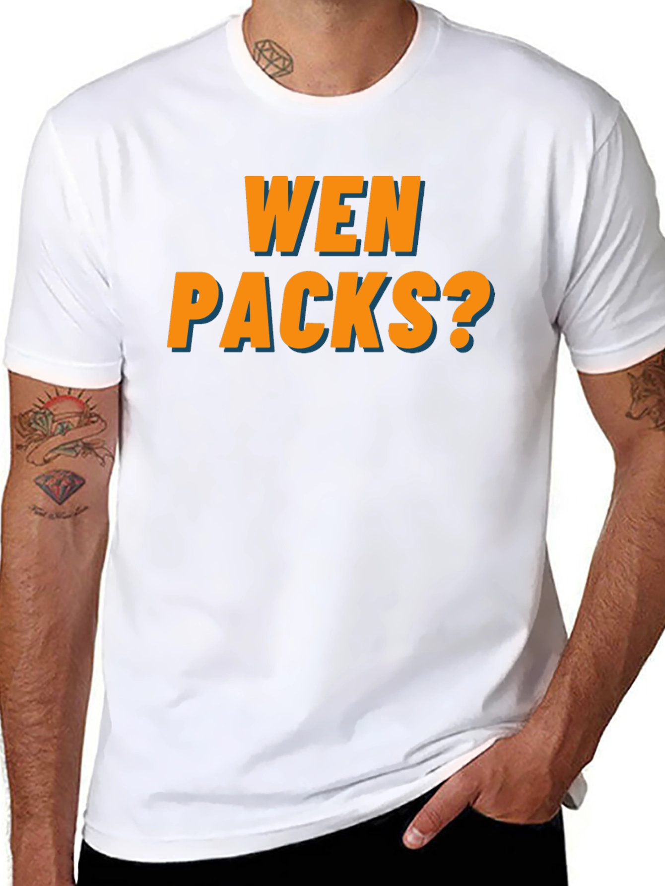 Wen Packs T-Shirt - Crypto Meme Tee