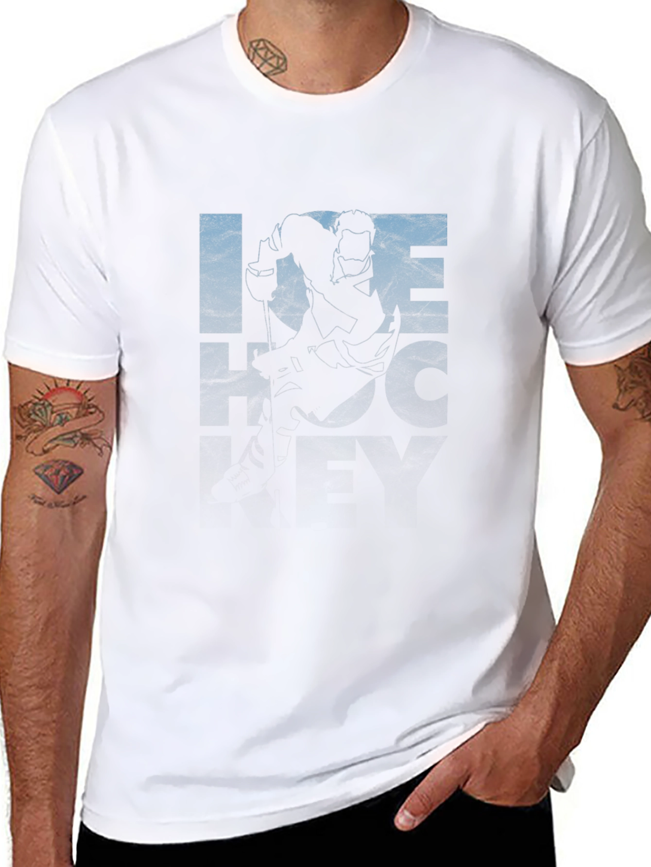 Black Graphic Print T-Shirt