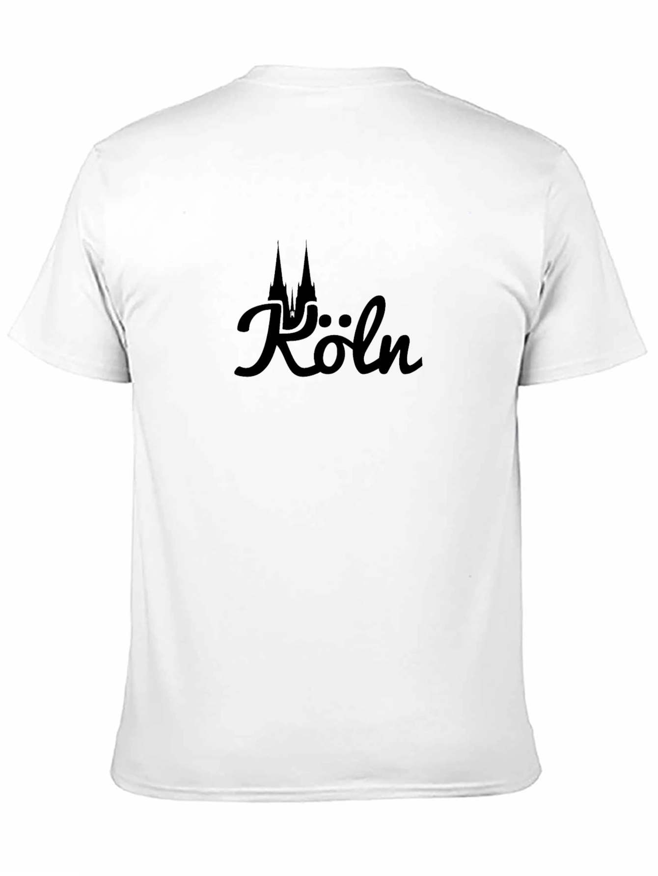 Cologne Cathedral Graphic T-Shirt - Black