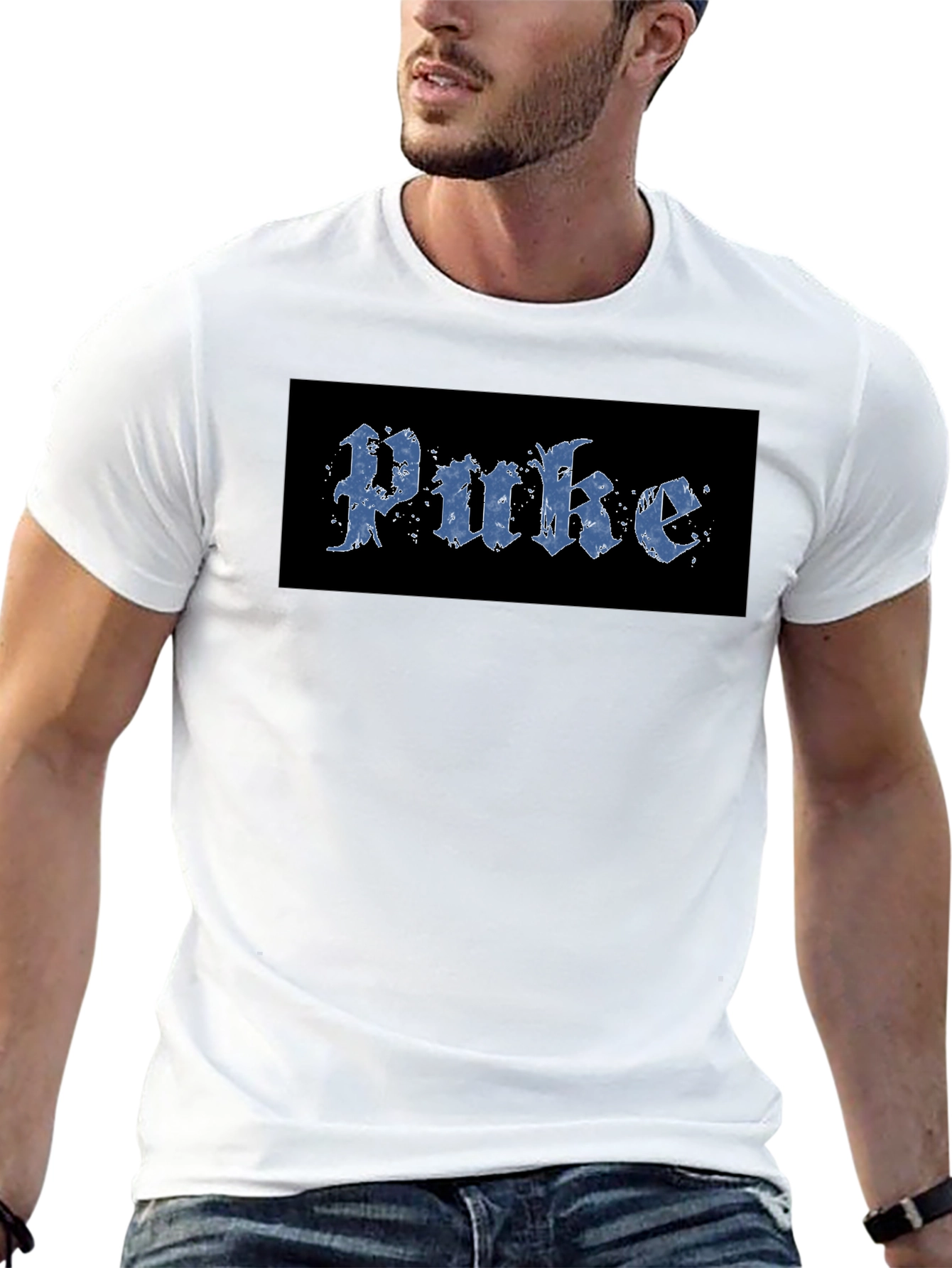 Puke Black T-Shirt
