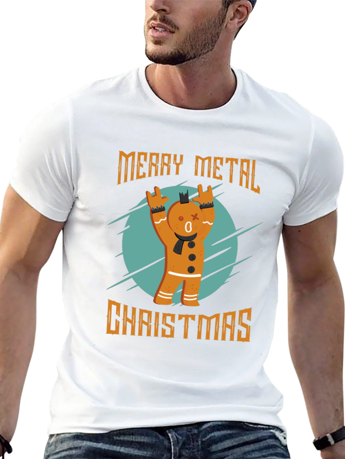Merry Metal Christmas T-Shirt
