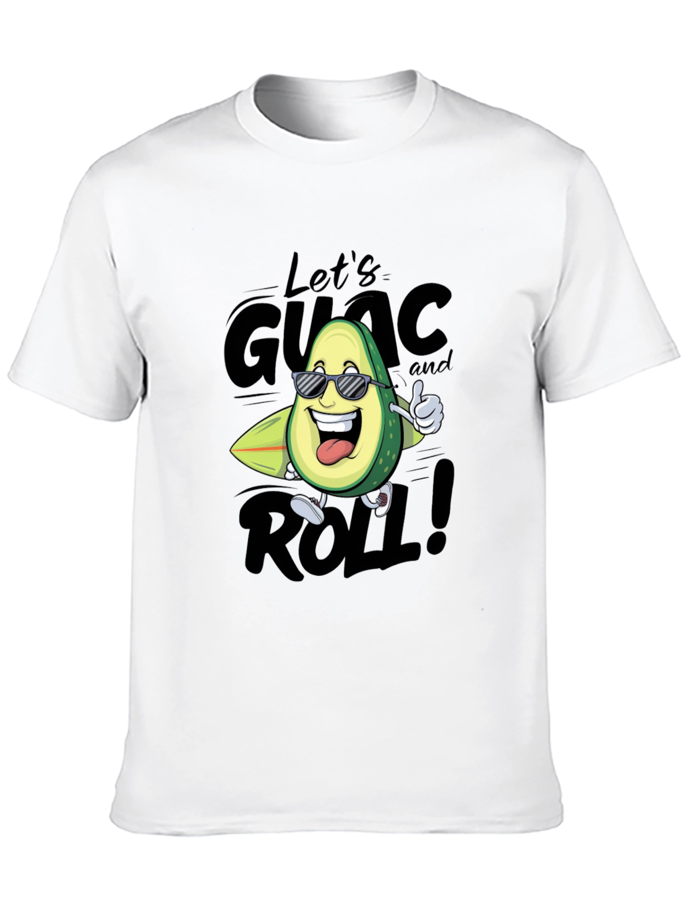 Guac and Roll Avocado T-Shirt