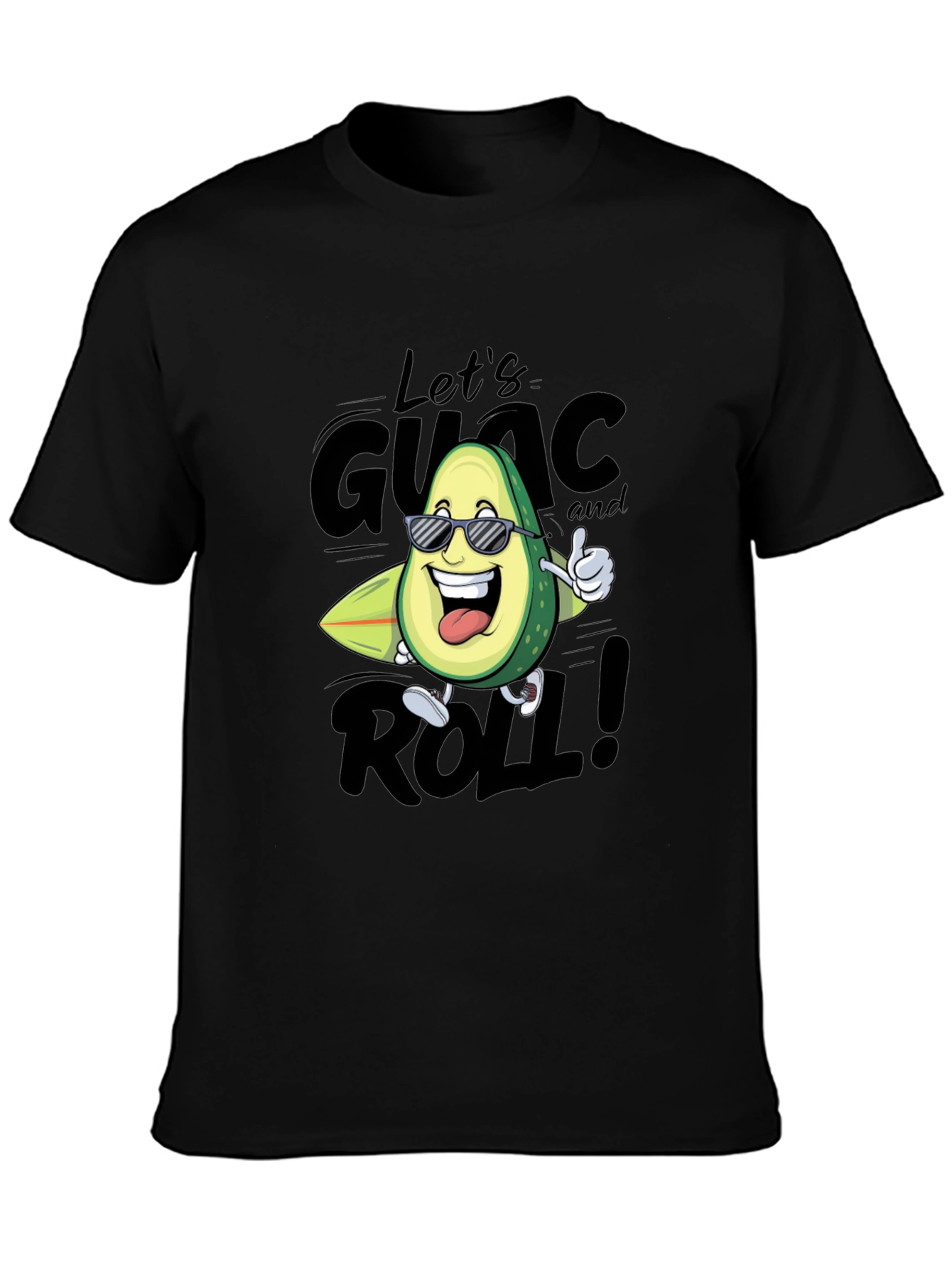 Guac and Roll Avocado T-Shirt