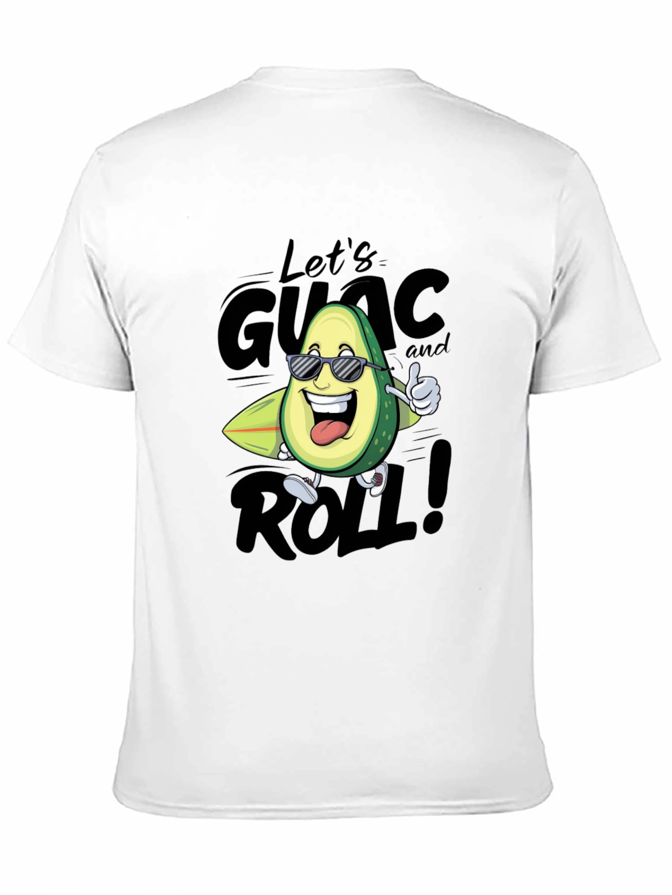 Guac and Roll Avocado T-Shirt