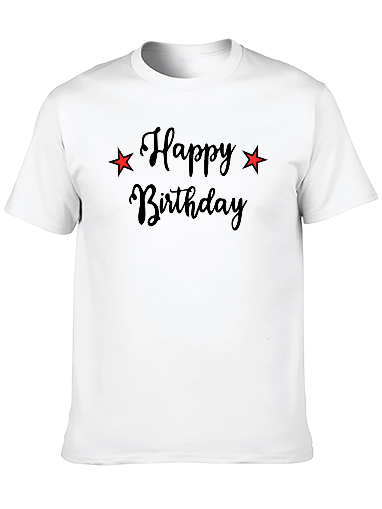 Happy Birthday T-Shirt: Starry Celebration Tee