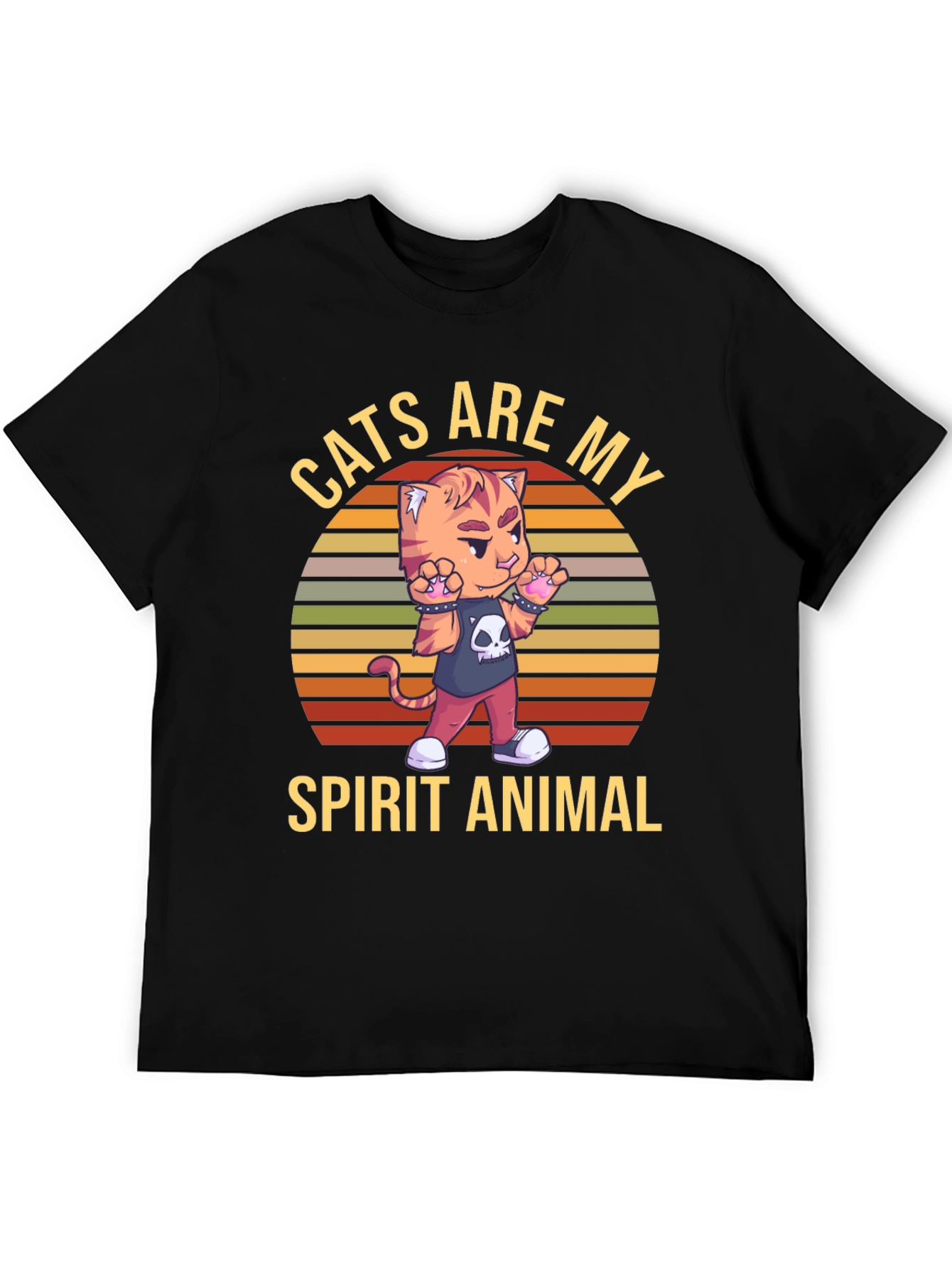 Cats Are My Spirit Animal T-Shirt