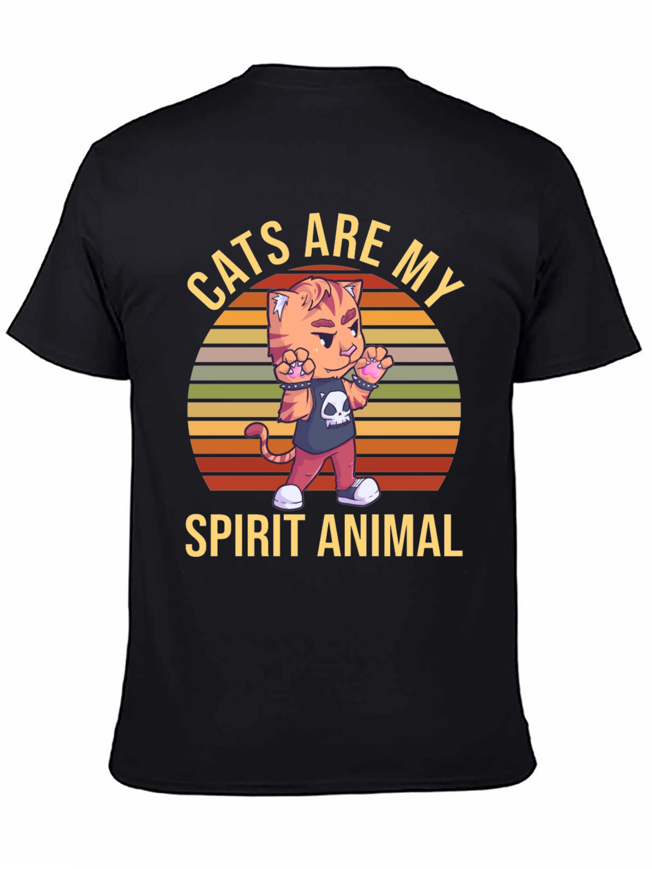 Cats Are My Spirit Animal T-Shirt