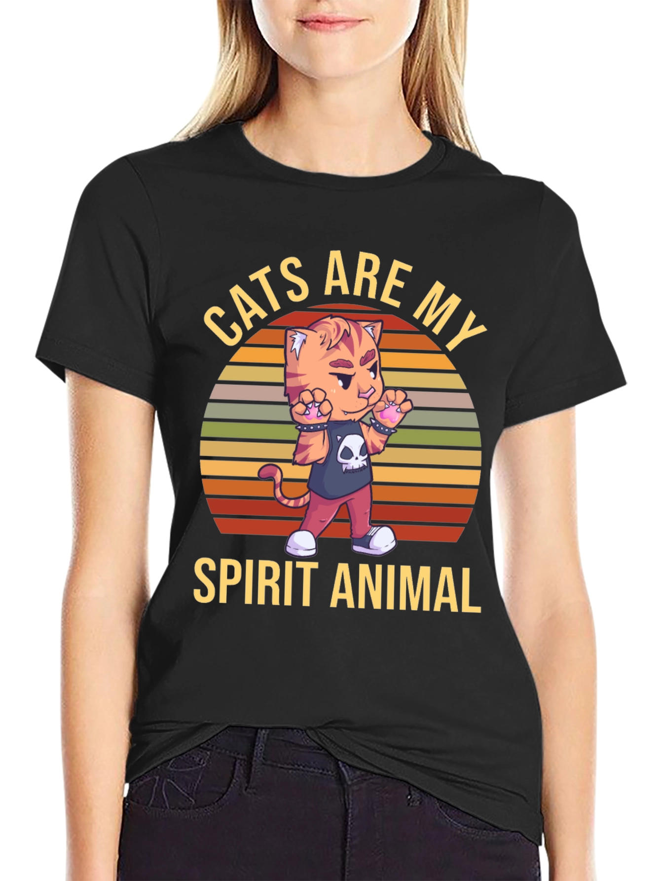 Cats Are My Spirit Animal T-Shirt