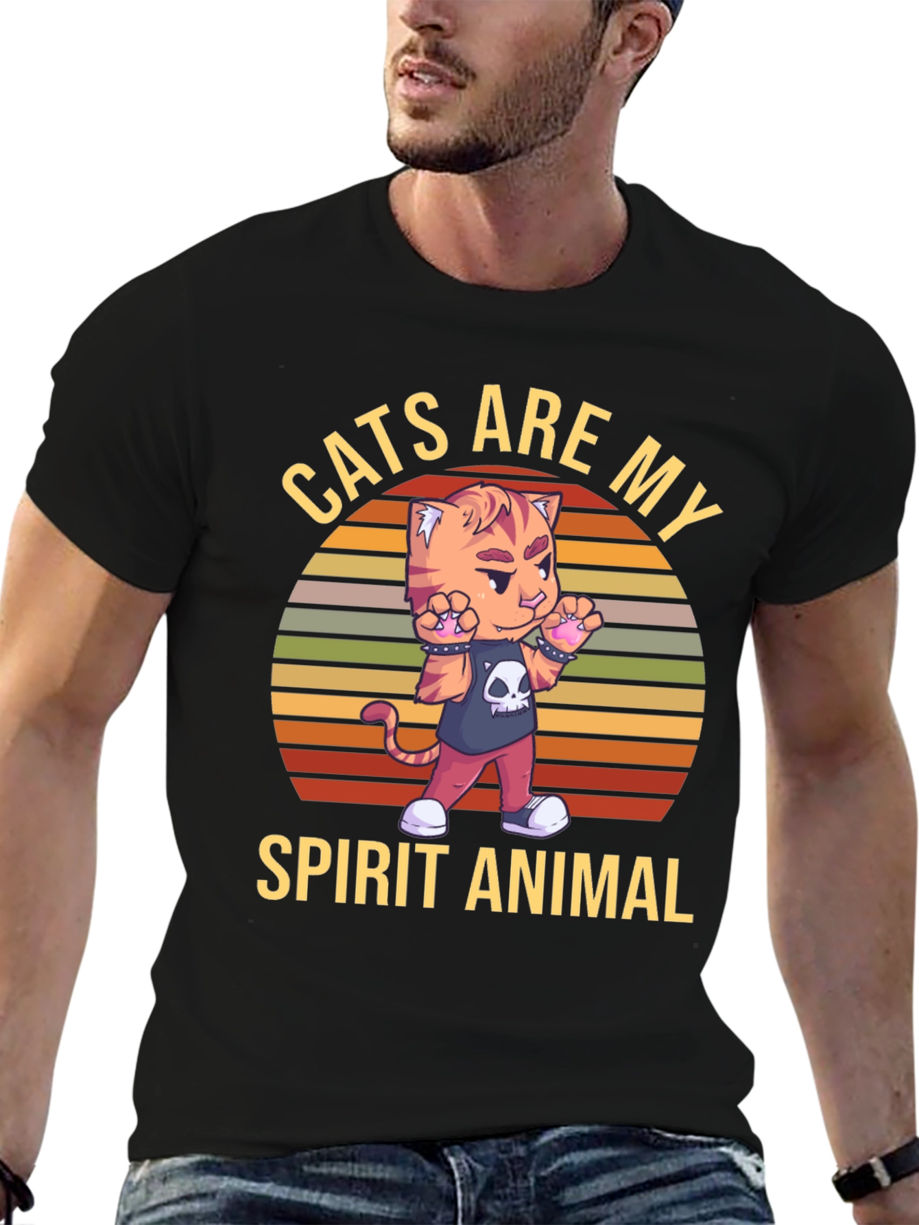 Cats Are My Spirit Animal T-Shirt