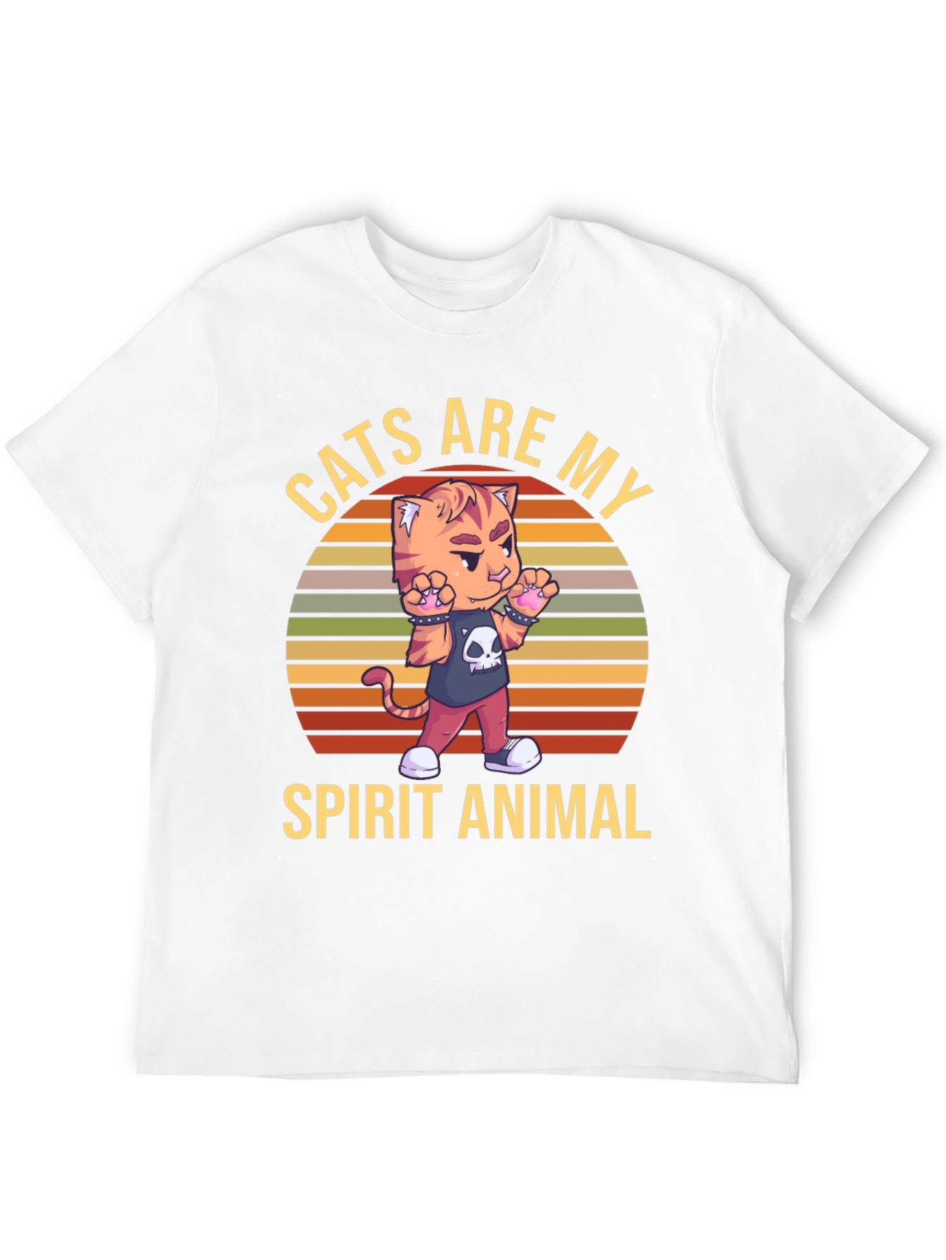 Cats Are My Spirit Animal T-Shirt