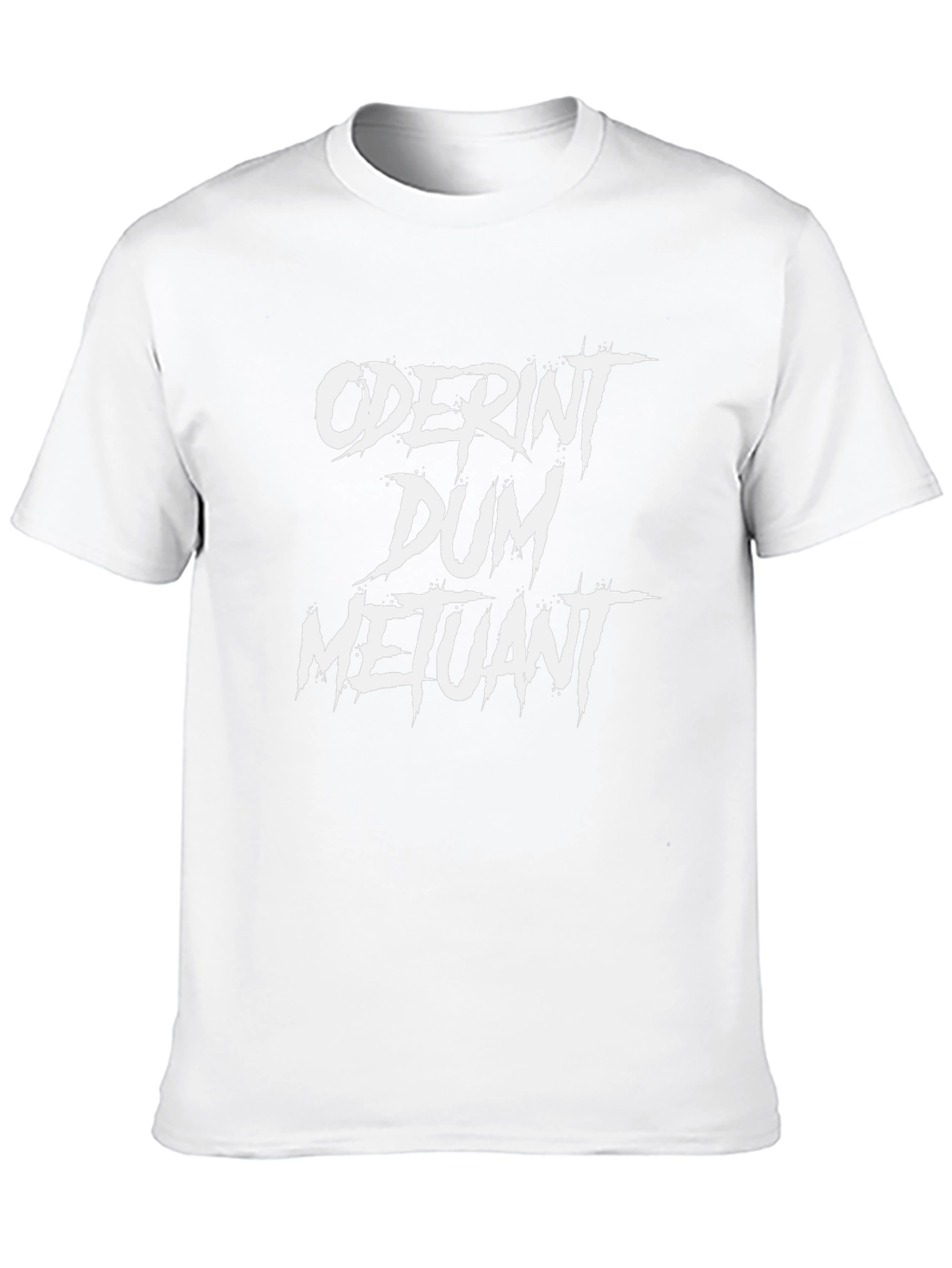 Oderint Dum Metuant Graphic Tee - Mens Black T-Shirt