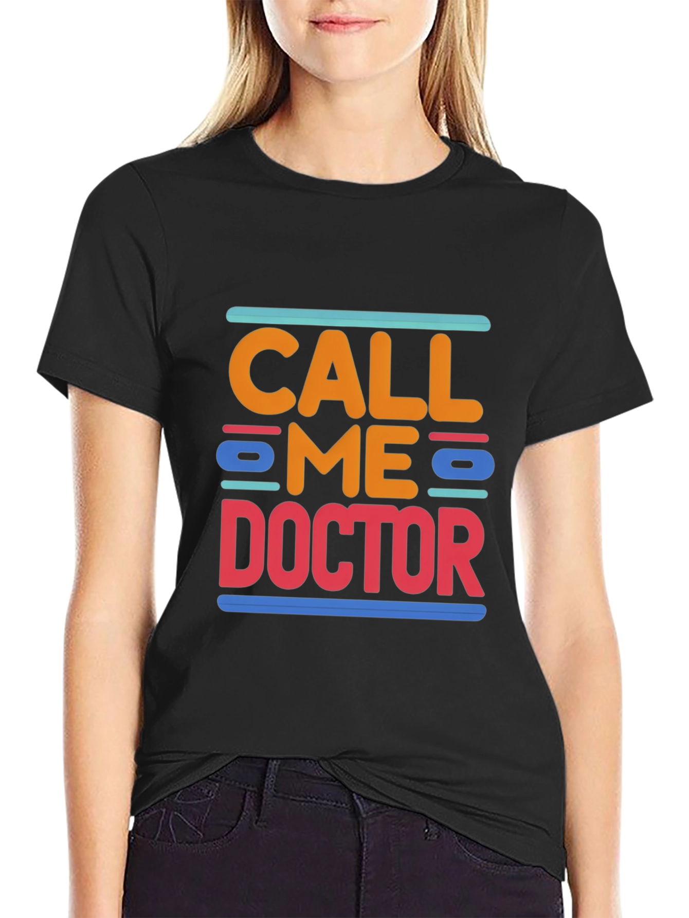 Call Me Doctor Tee - Novelty Graphic T-Shirt