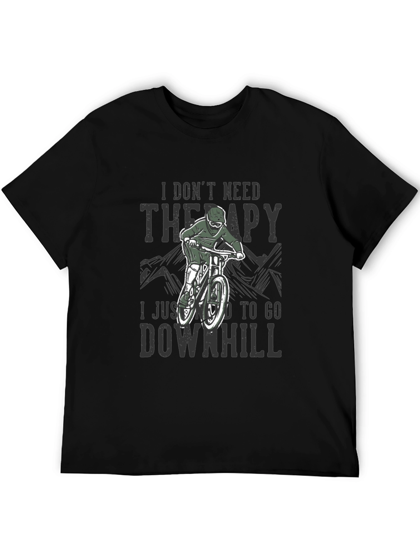 Downhill Therapy T-Shirt - Mountain Biker Tee