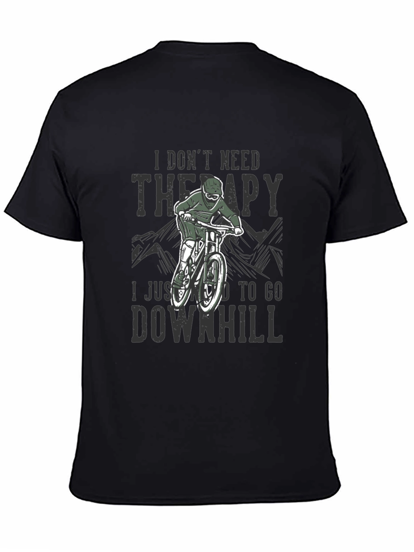Downhill Therapy T-Shirt - Mountain Biker Tee