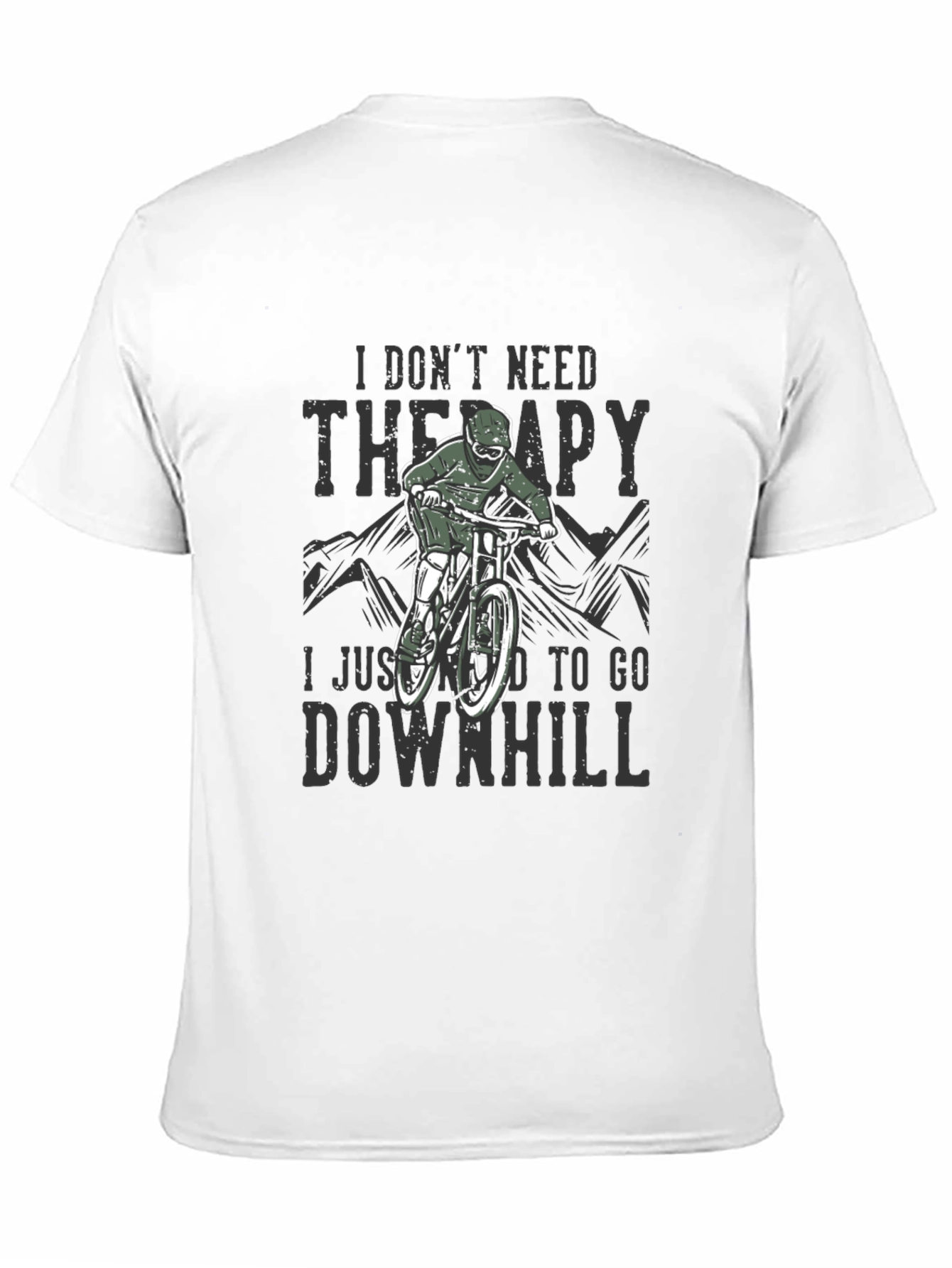 Downhill Therapy T-Shirt - Mountain Biker Tee