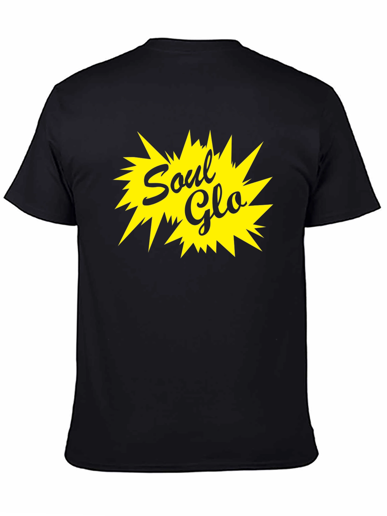 Soul Glo T-Shirt - Black Cotton Blend