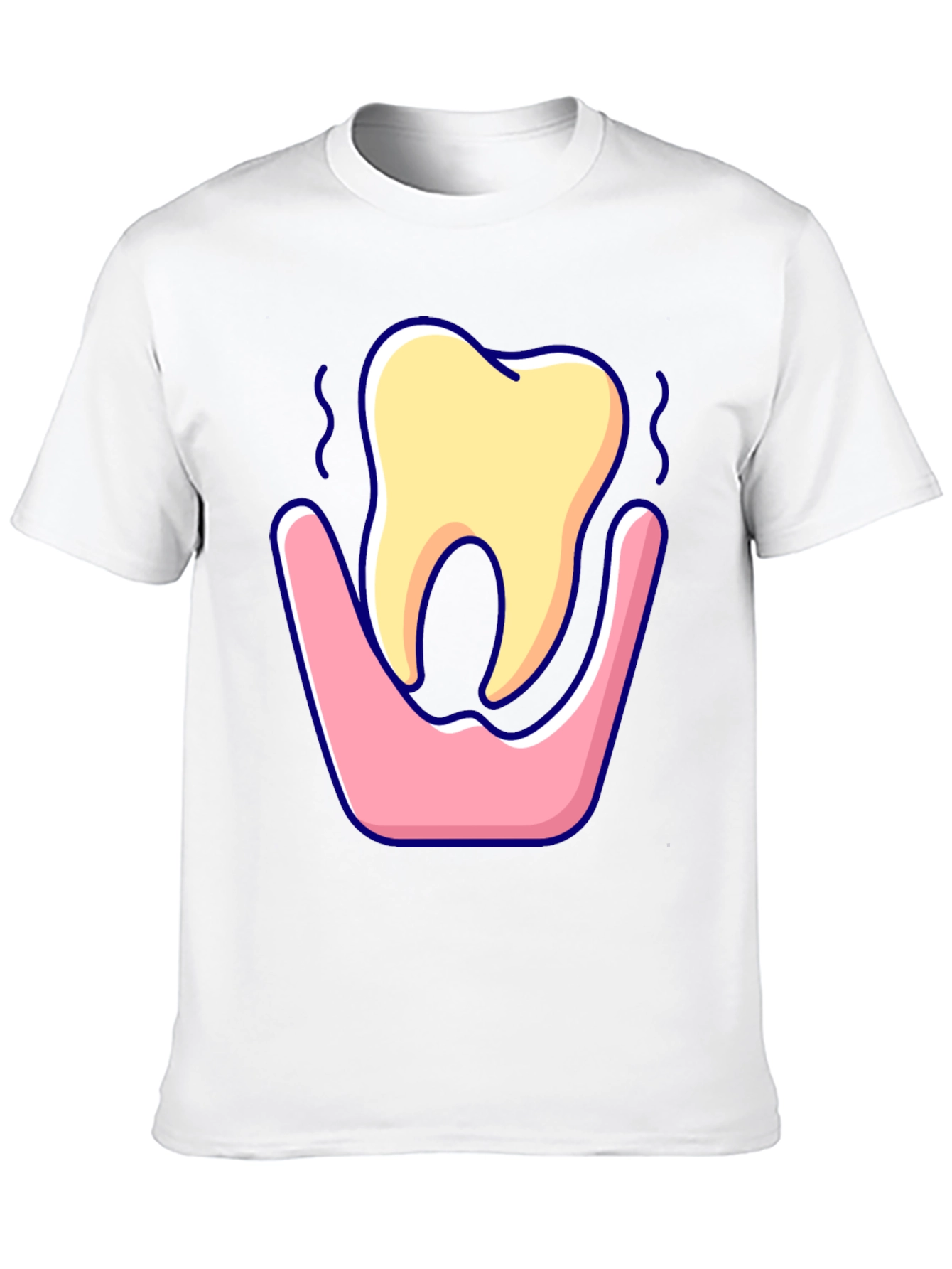 Funny Tooth Graphic Tee - Dentist Humor Shirt