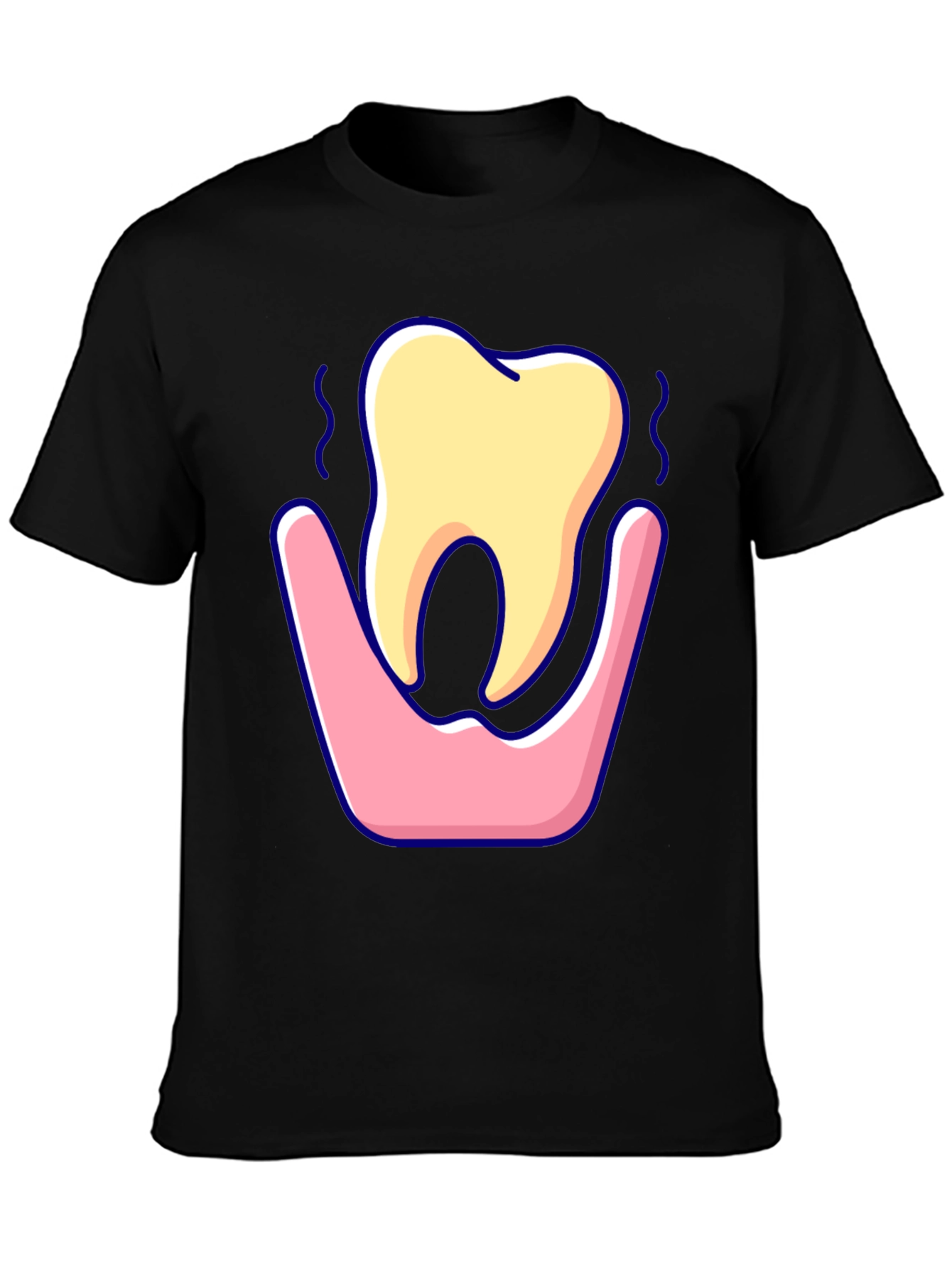 Funny Tooth Graphic Tee - Dentist Humor Shirt