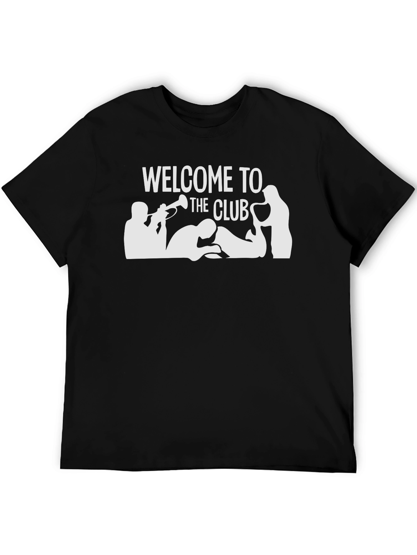 Welcome to the Club Graphic T-Shirt - Black