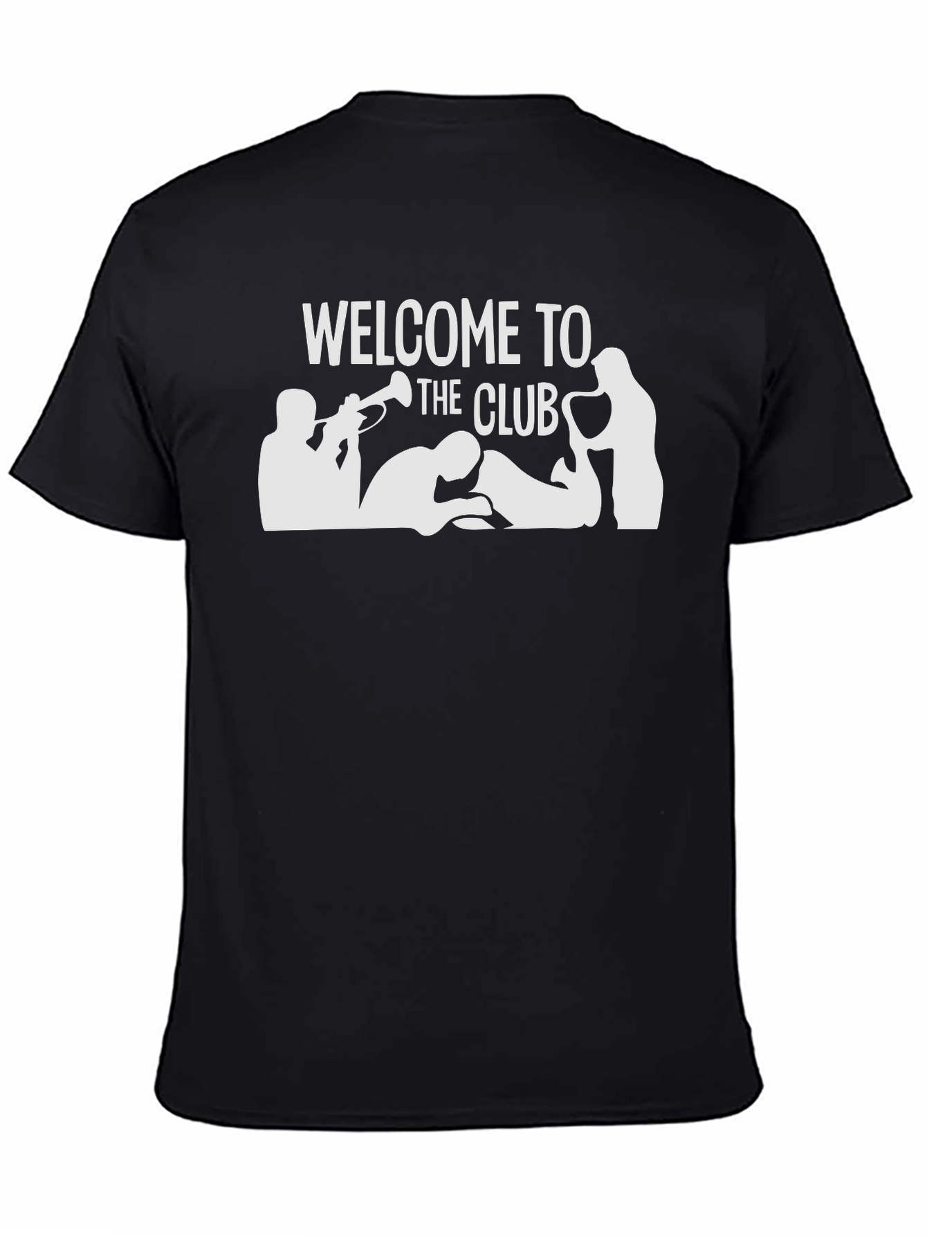 Welcome to the Club Graphic T-Shirt - Black