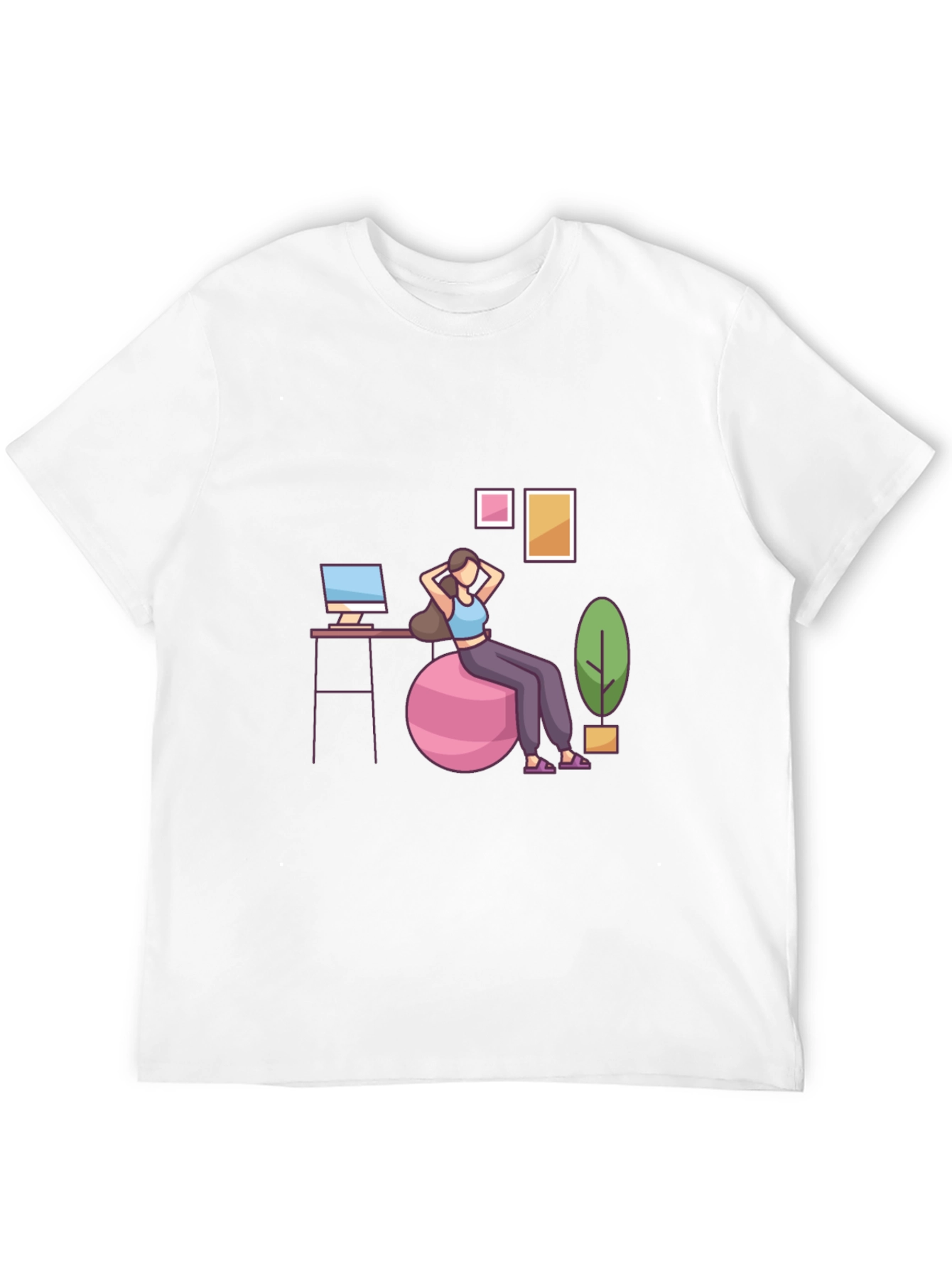 Relaxing Exercise T-Shirt - Perfect for Casual Wear