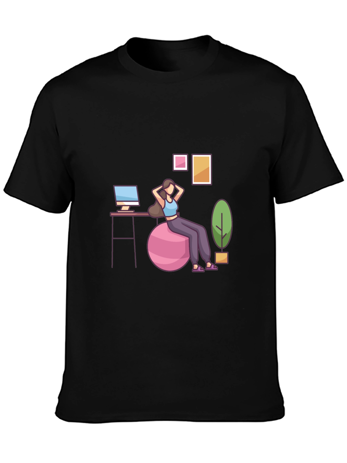 Relaxing Exercise T-Shirt - Perfect for Casual Wear