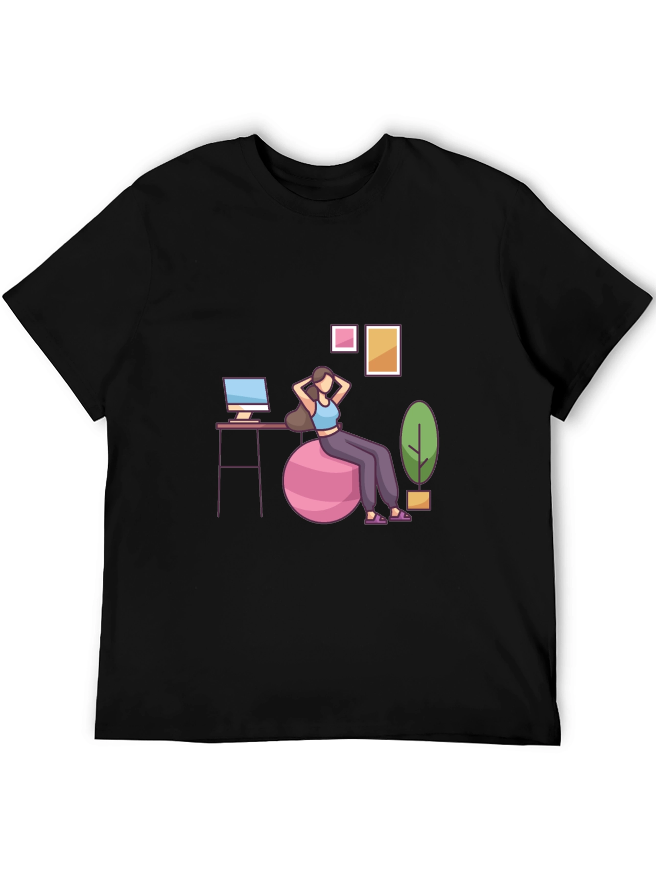 Relaxing Exercise T-Shirt - Perfect for Casual Wear