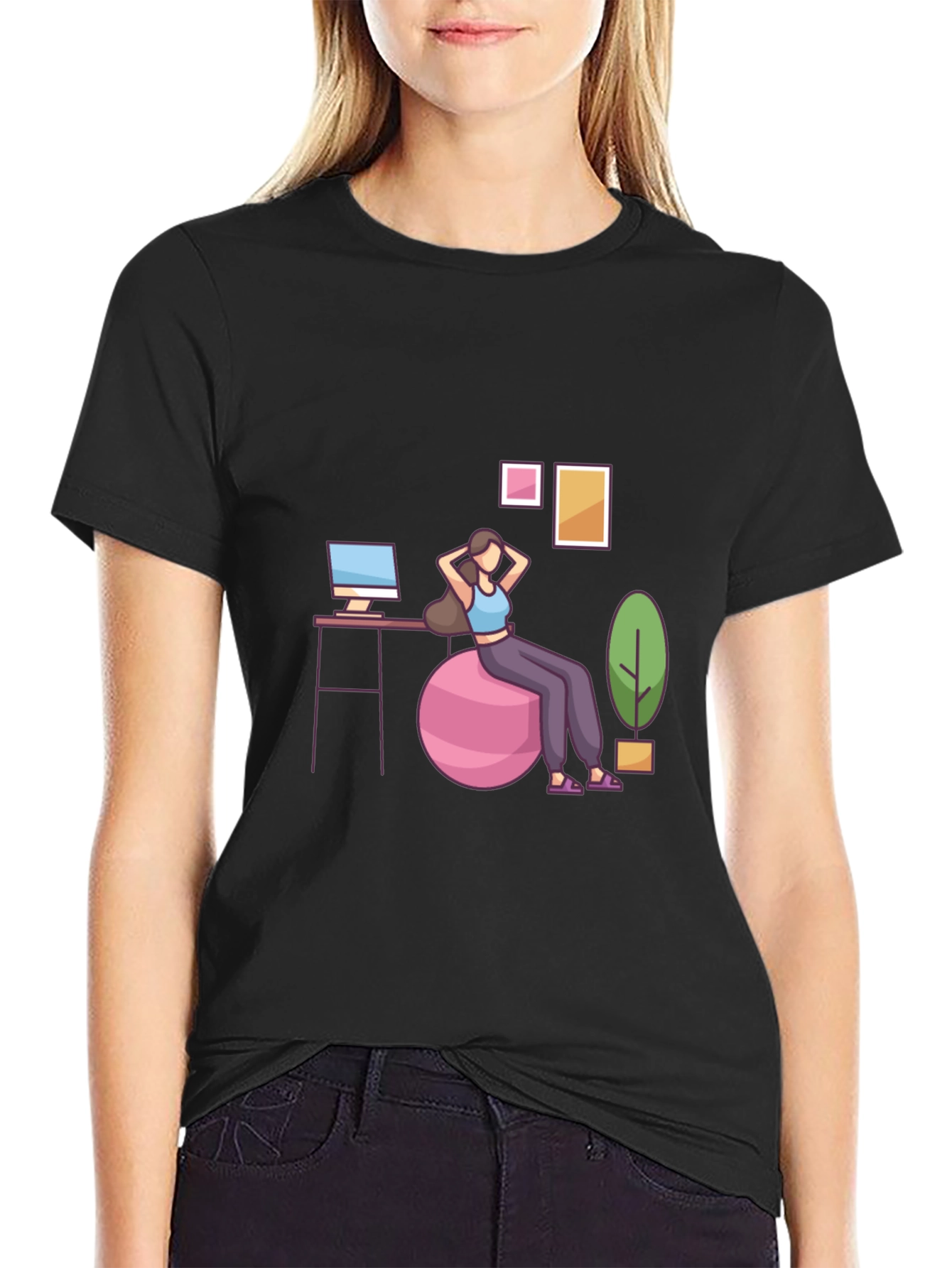 Relaxing Exercise T-Shirt - Perfect for Casual Wear