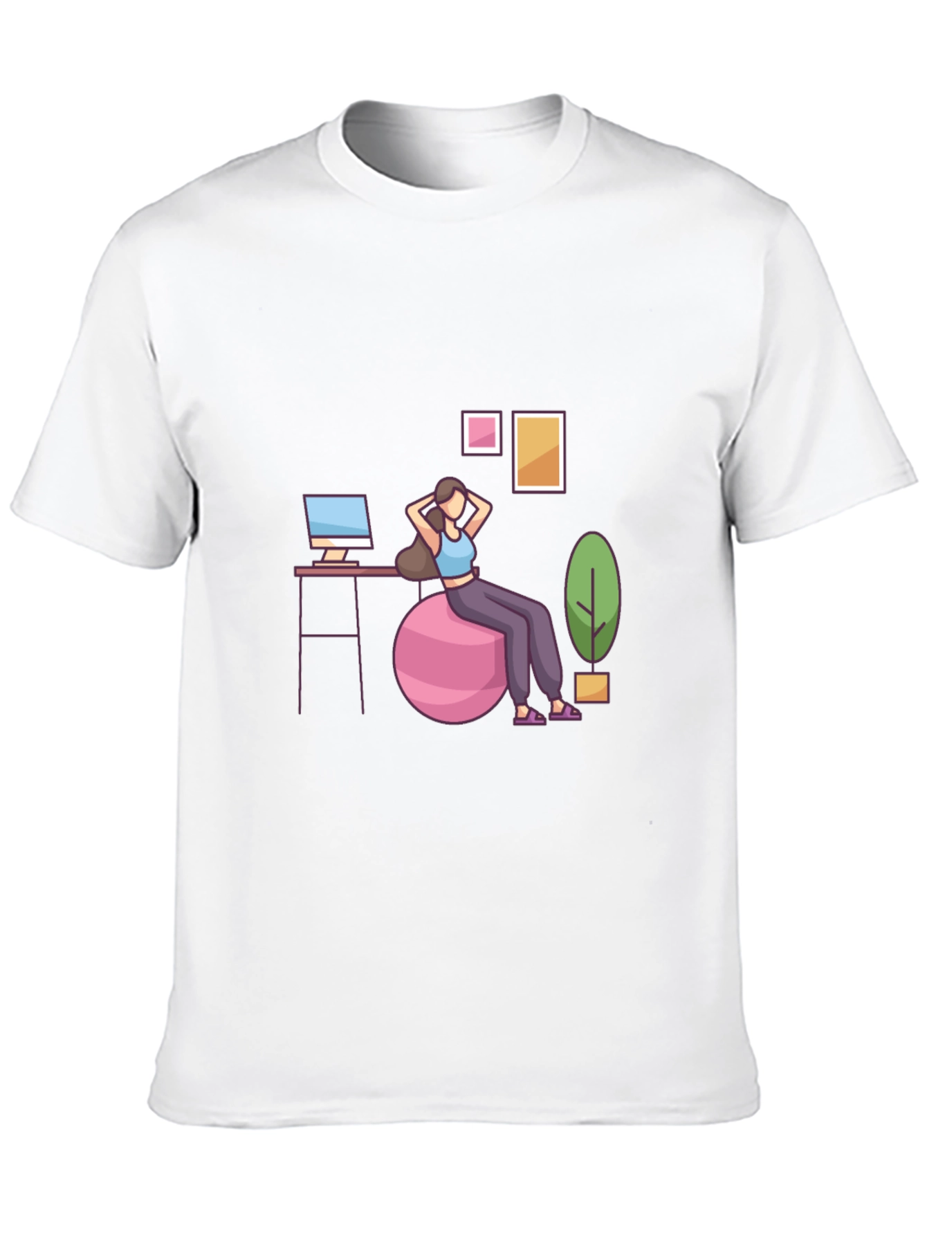 Relaxing Exercise T-Shirt - Perfect for Casual Wear