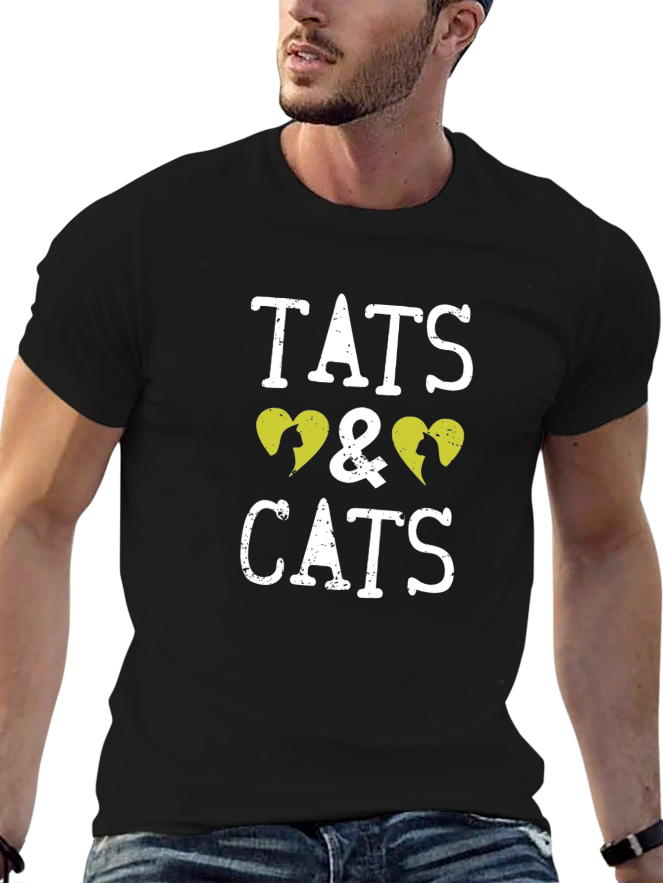 Tats & Cats Graphic T-Shirt - Unisex