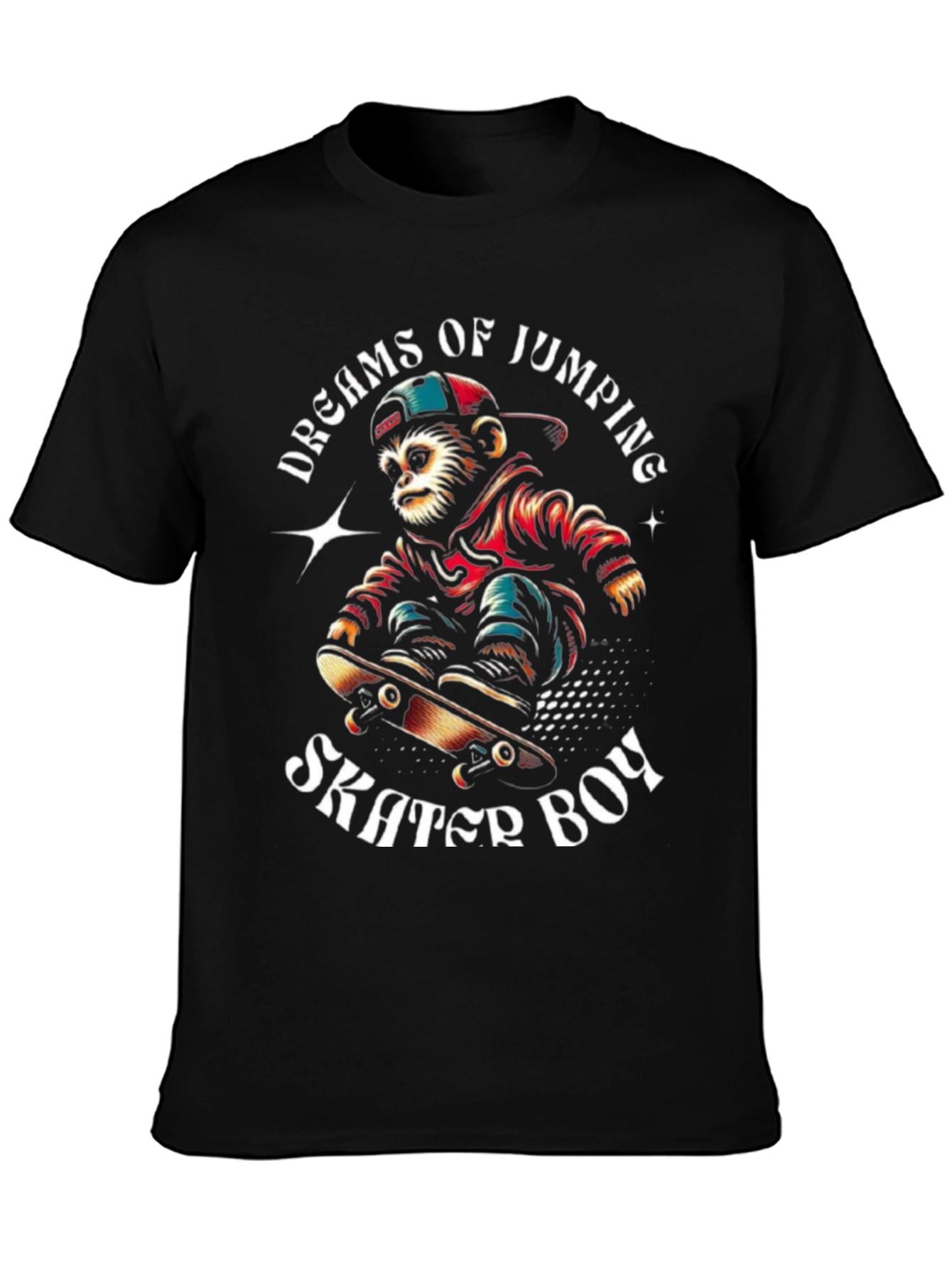 Dreams of Jumping Skater Boy T-Shirt