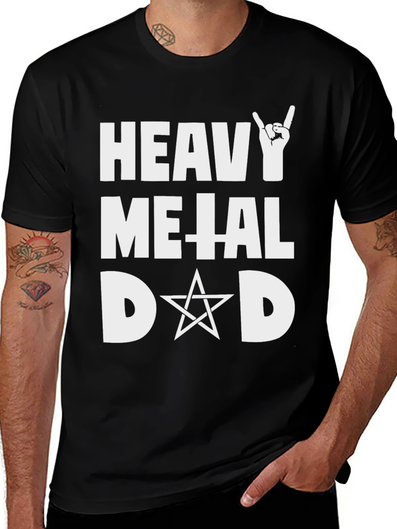 Heavy Metal Dad T-Shirt
