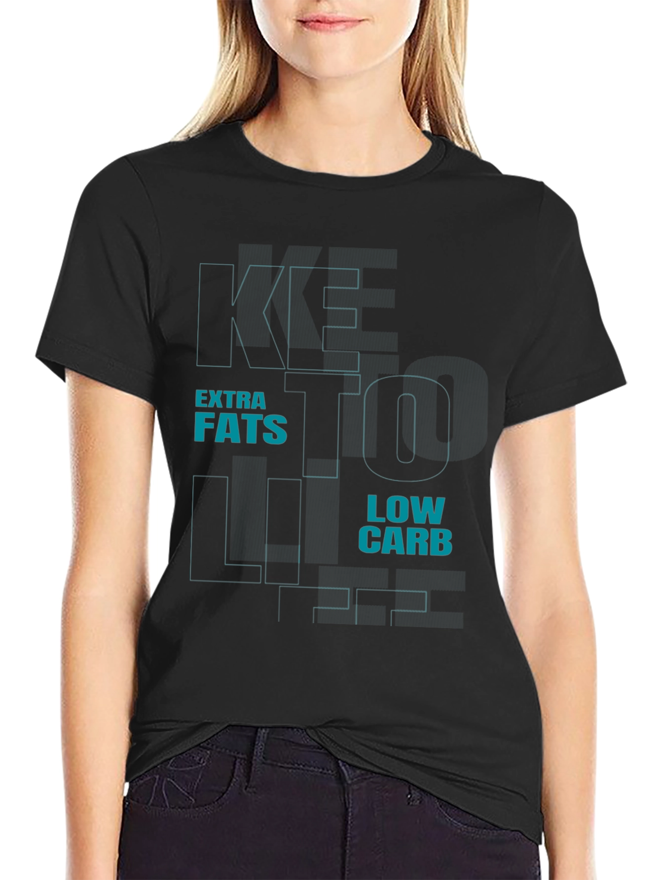 Keto Life T-Shirt - Extra Fats Low Carb