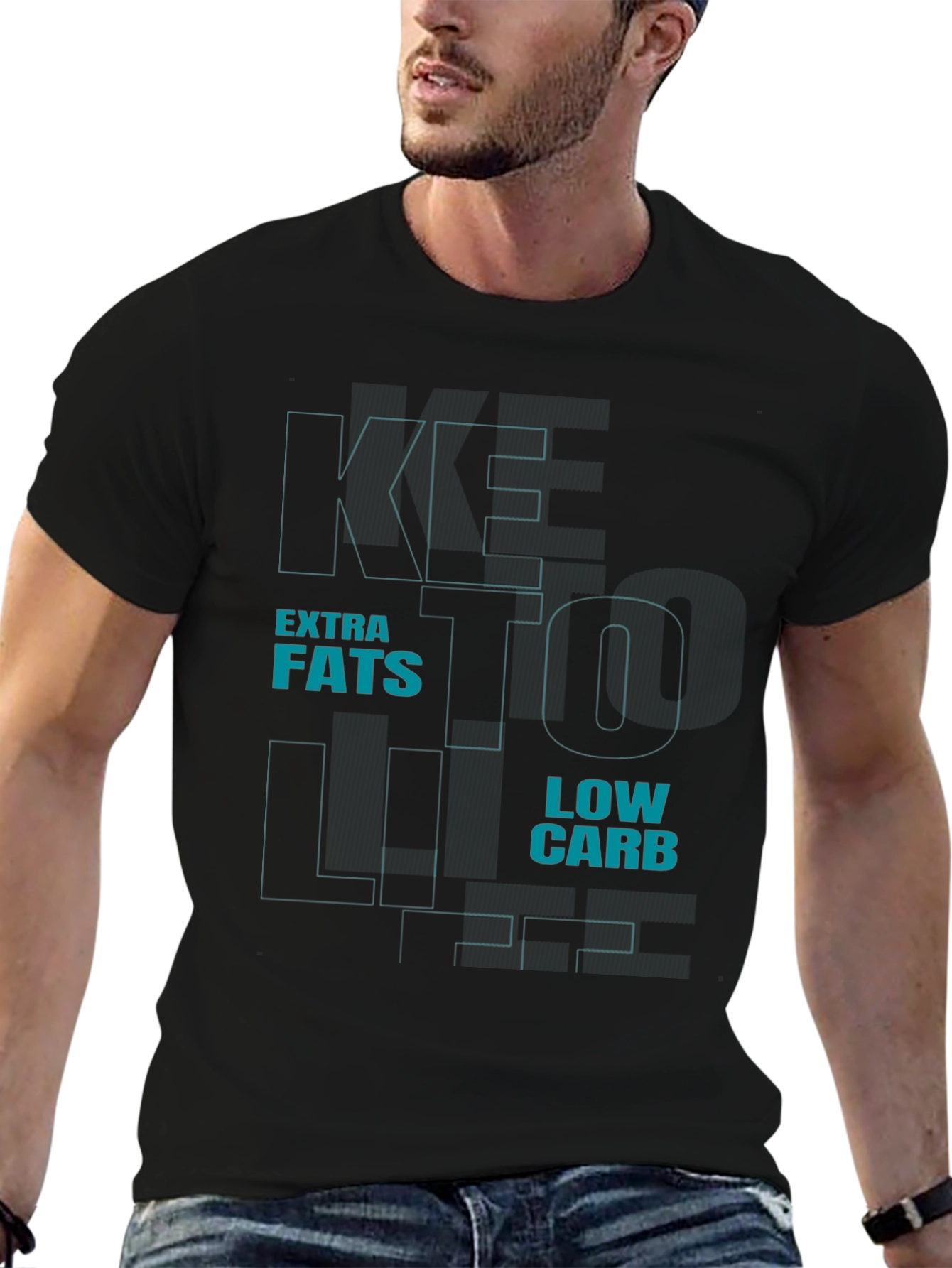 Keto Life T-Shirt - Extra Fats Low Carb
