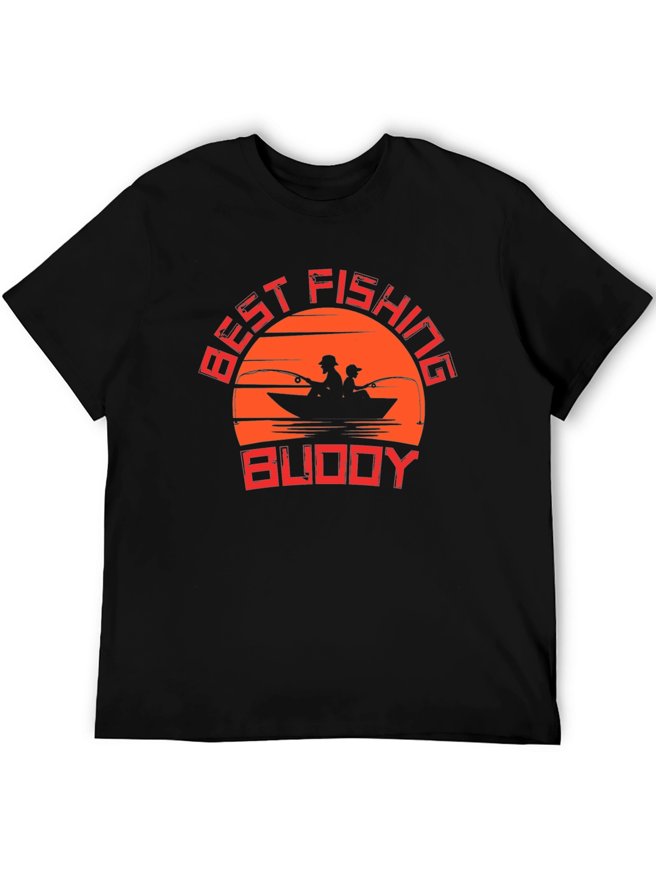 Best Fishing Buddy Graphic T-Shirt