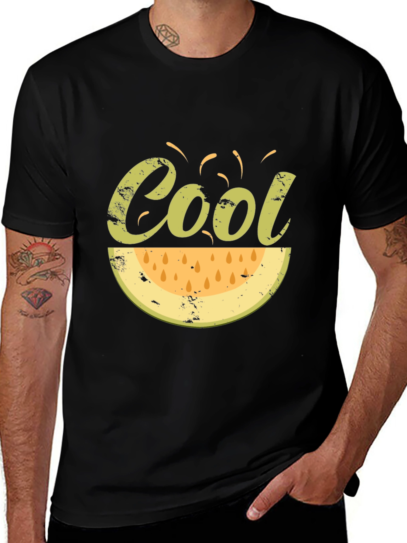 Cool Melon Graphic Tee - Summer Style