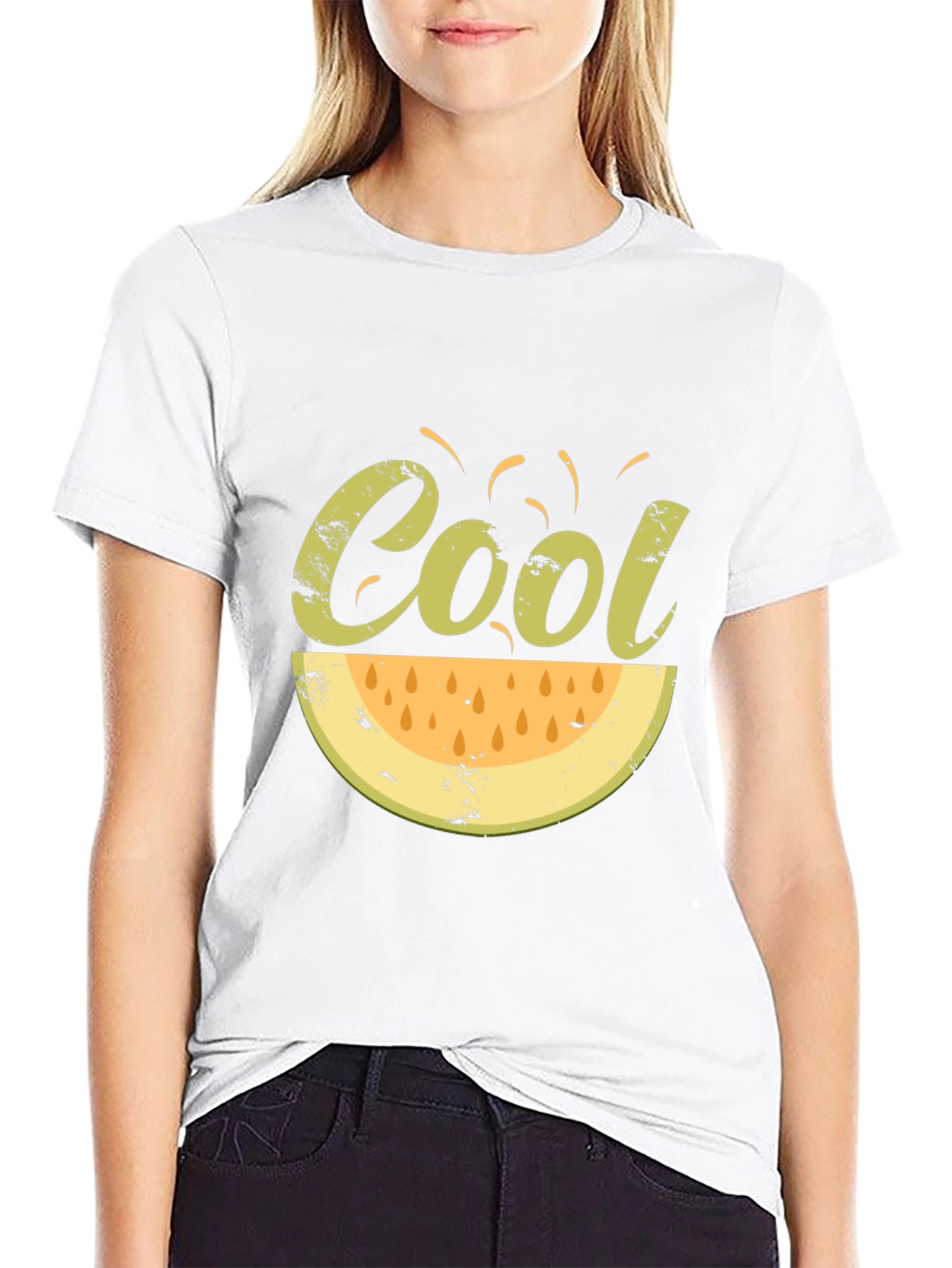 Cool Melon Graphic Tee - Summer Style