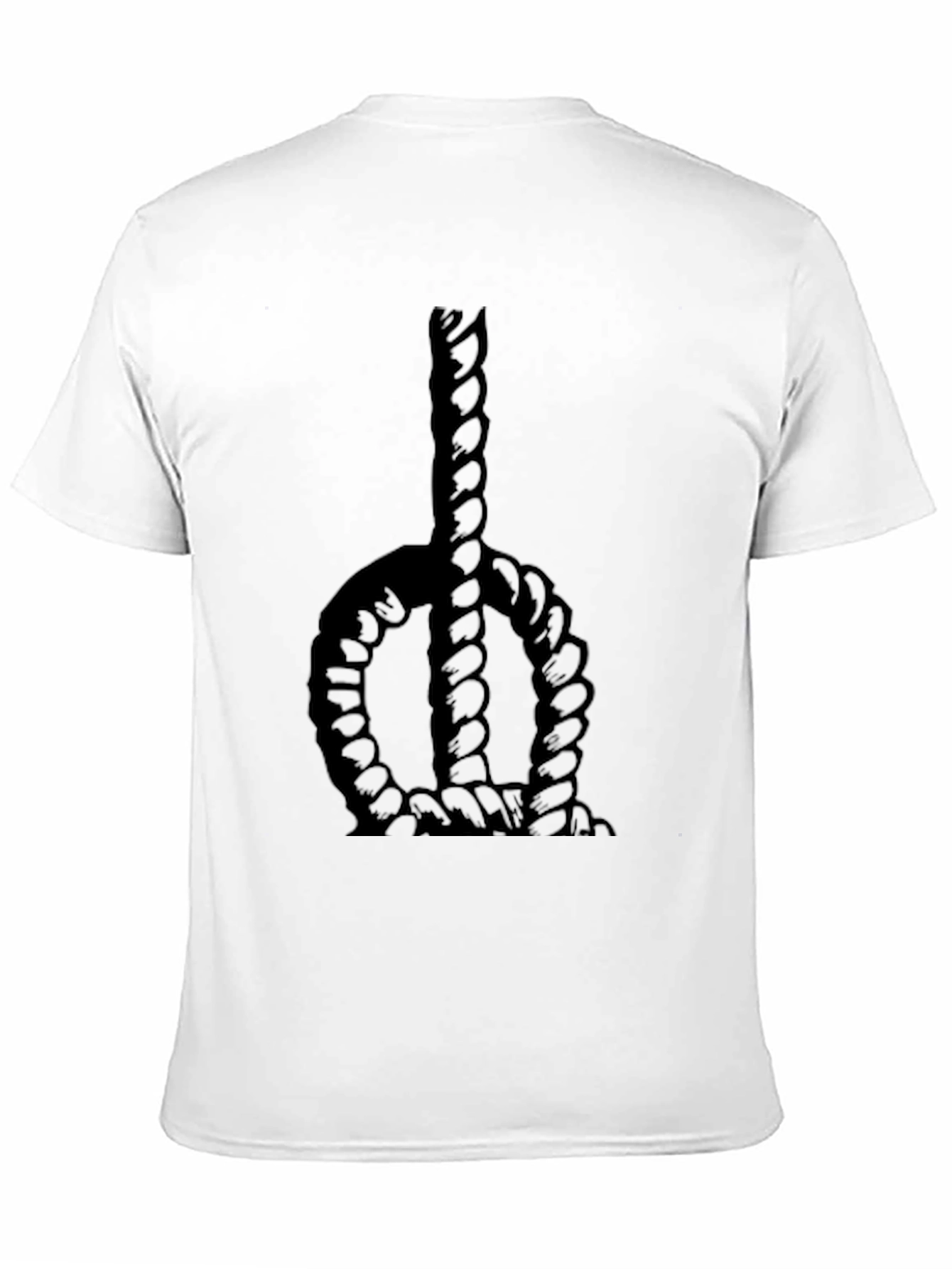 Rope Graphic Black T-Shirt