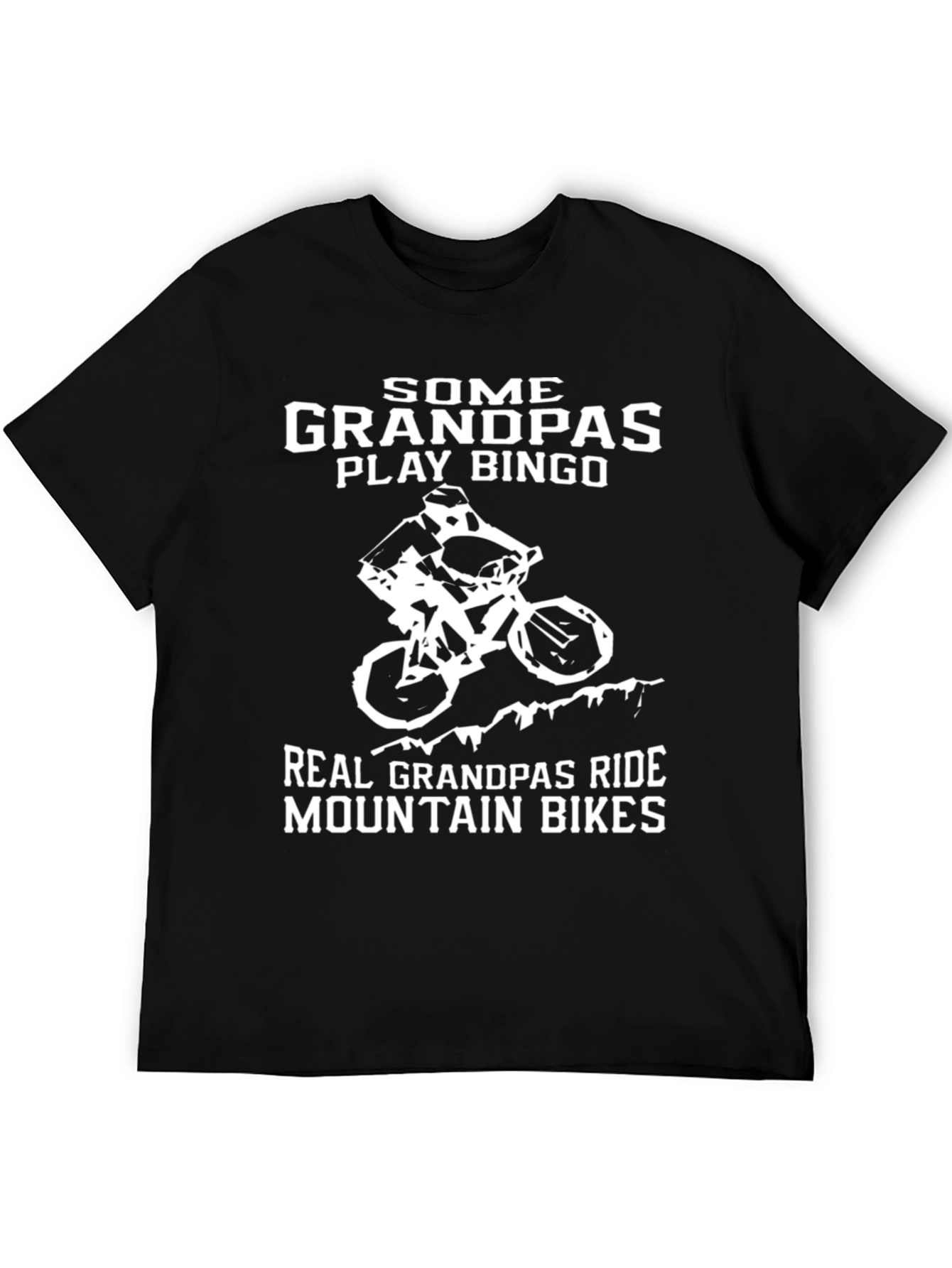 Funny Grandpas Mountain Bike T-Shirt
