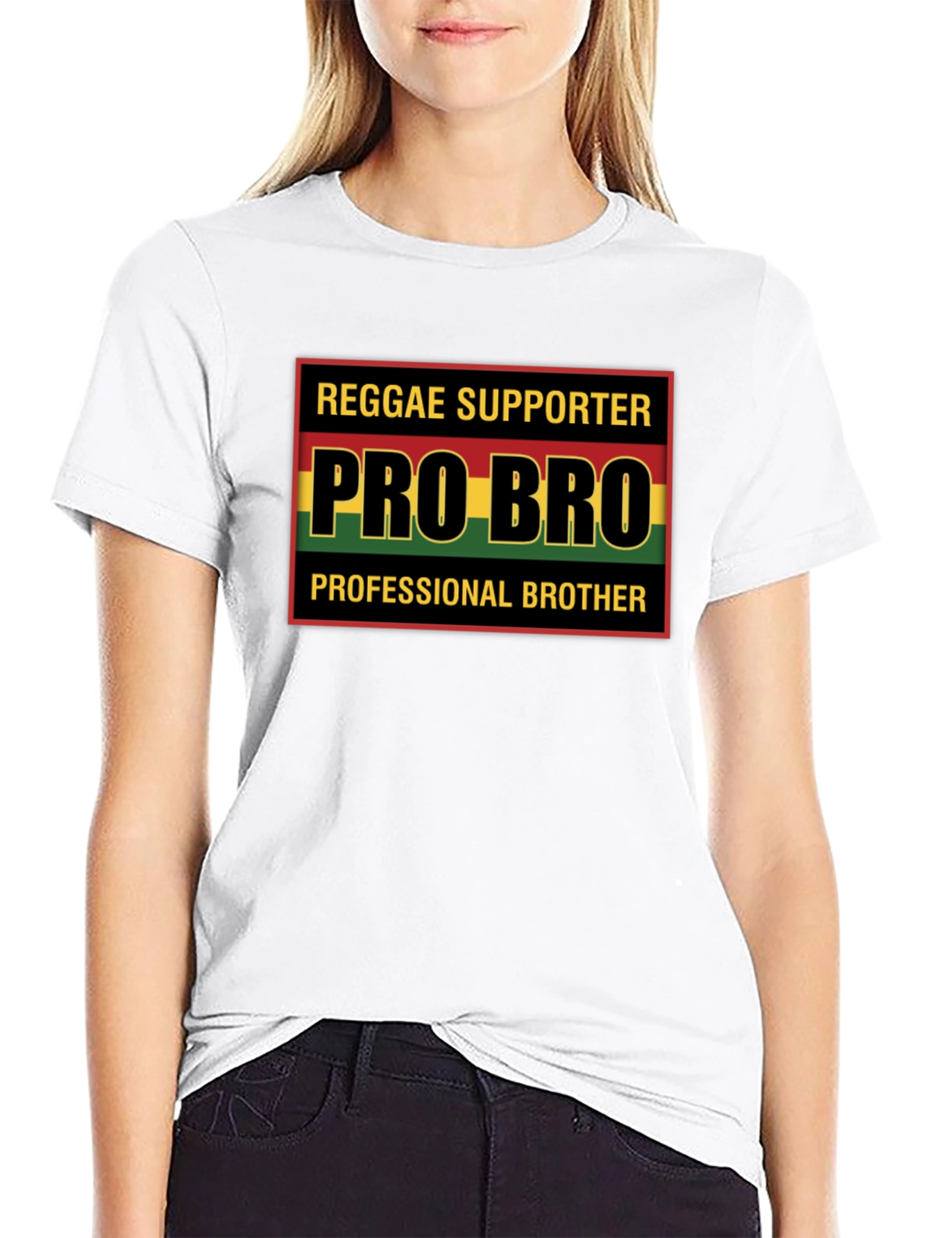 Reggae Supporter Pro Bro Graphic Tee