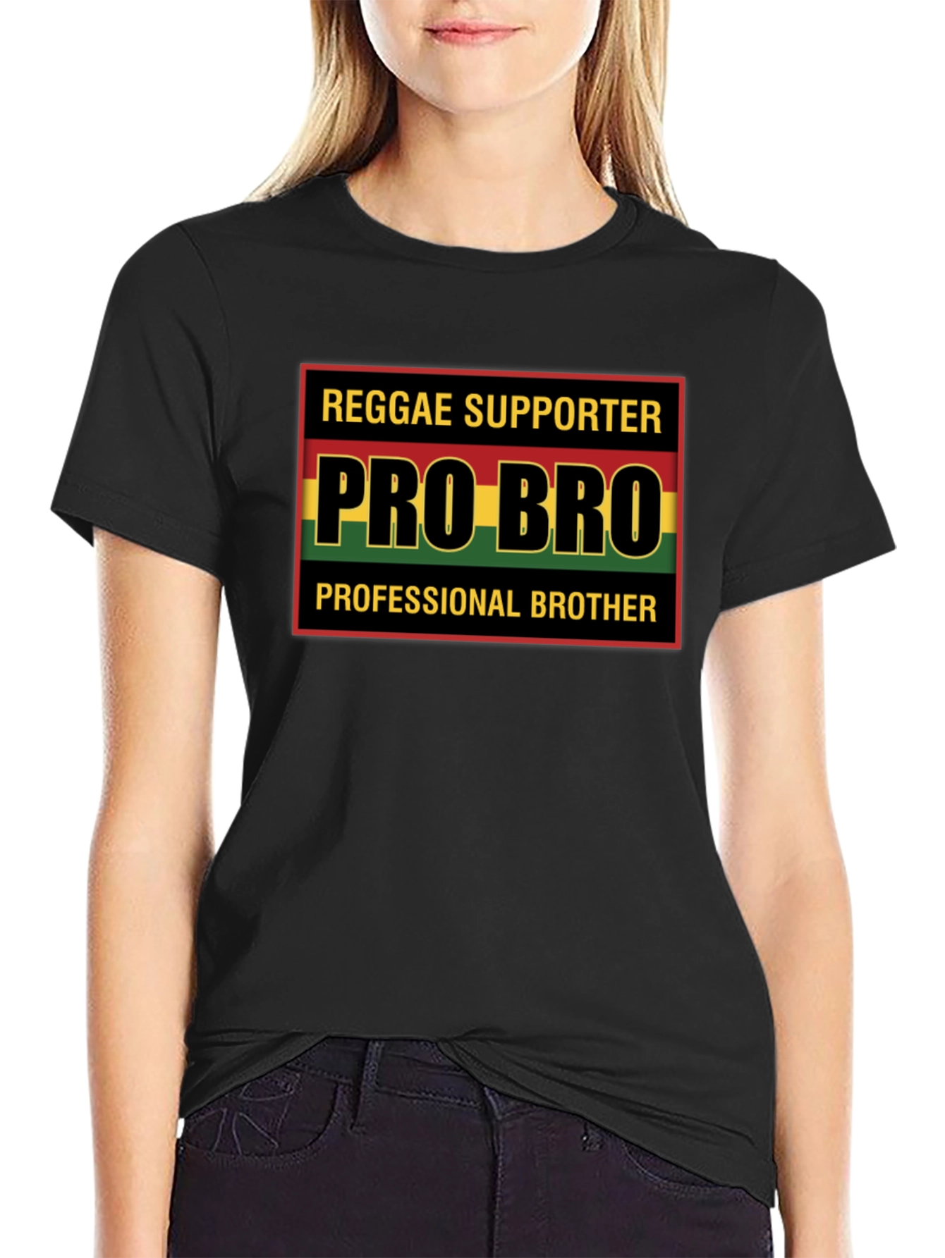 Reggae Supporter Pro Bro Graphic Tee