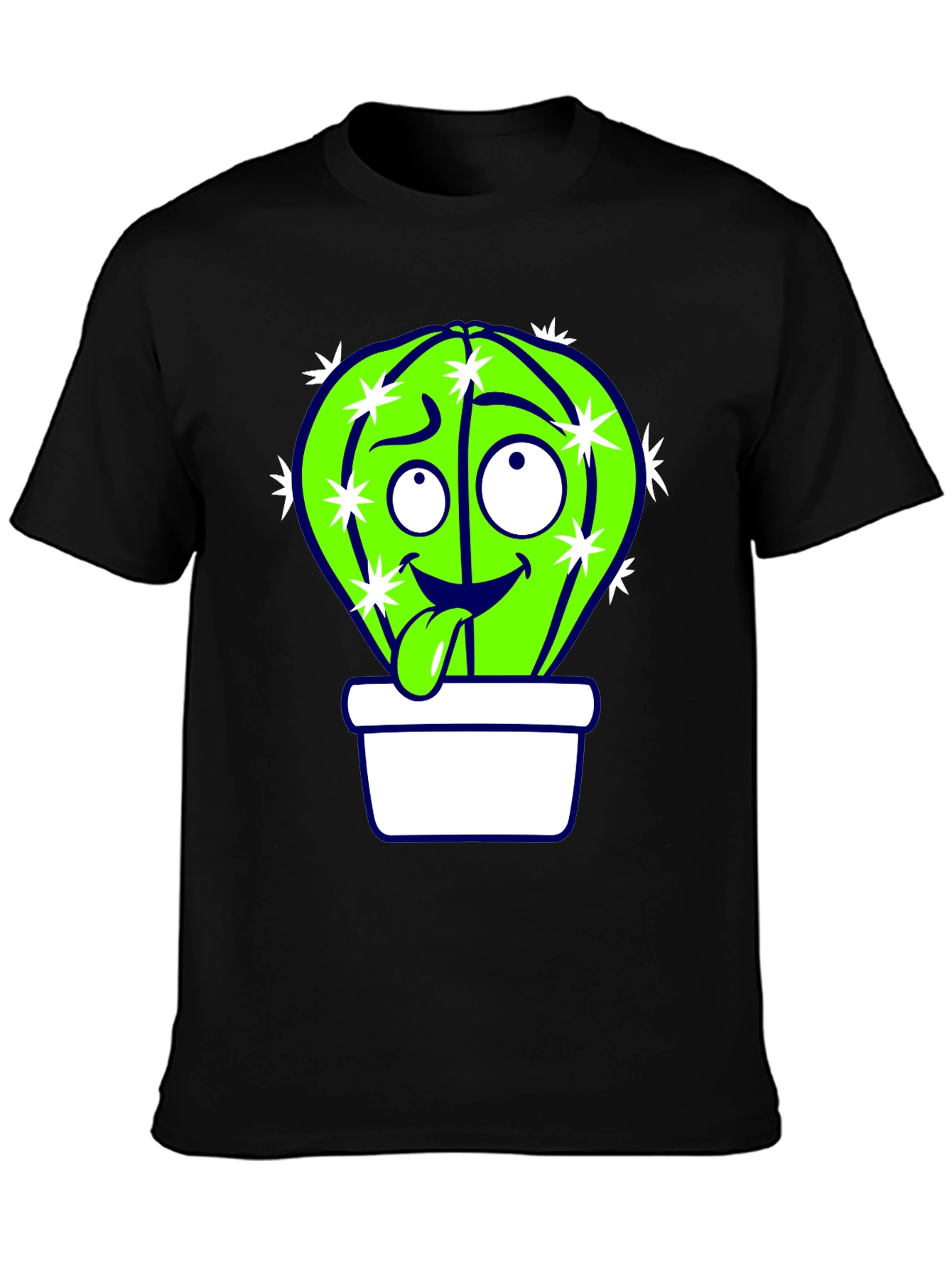 Funny Cactus T-Shirt - Whimsical Graphic Tee