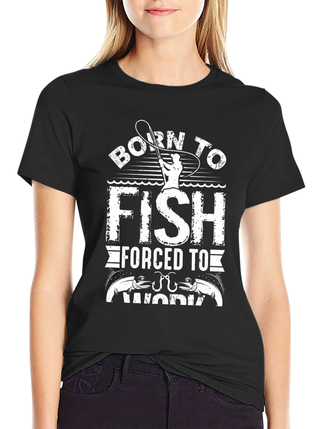 Born to Fish T-Shirt - Angler Graphic Tee