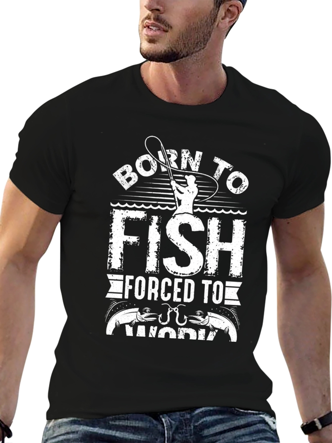 Born to Fish T-Shirt - Angler Graphic Tee