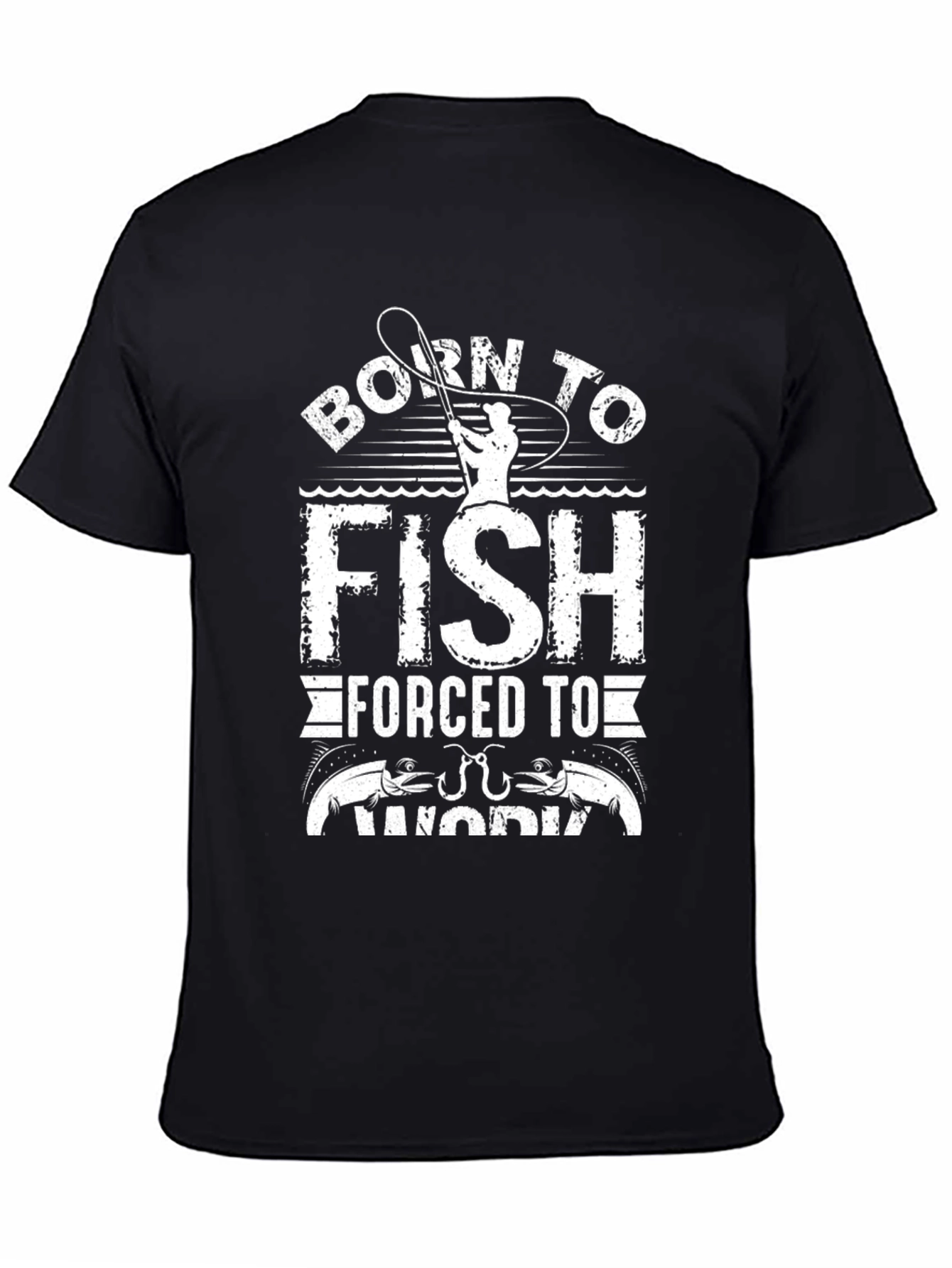 Born to Fish T-Shirt - Angler Graphic Tee
