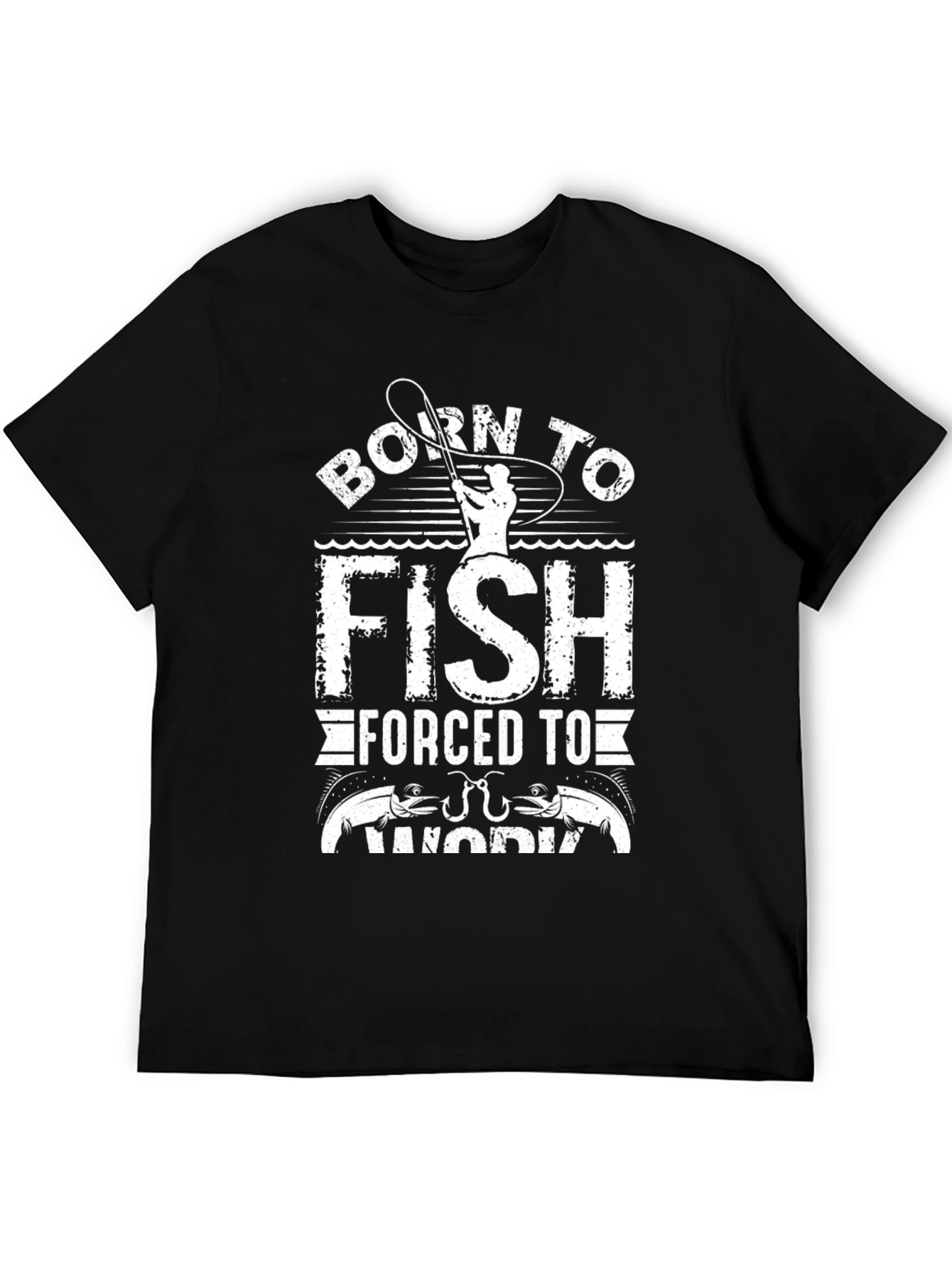 Born to Fish T-Shirt - Angler Graphic Tee