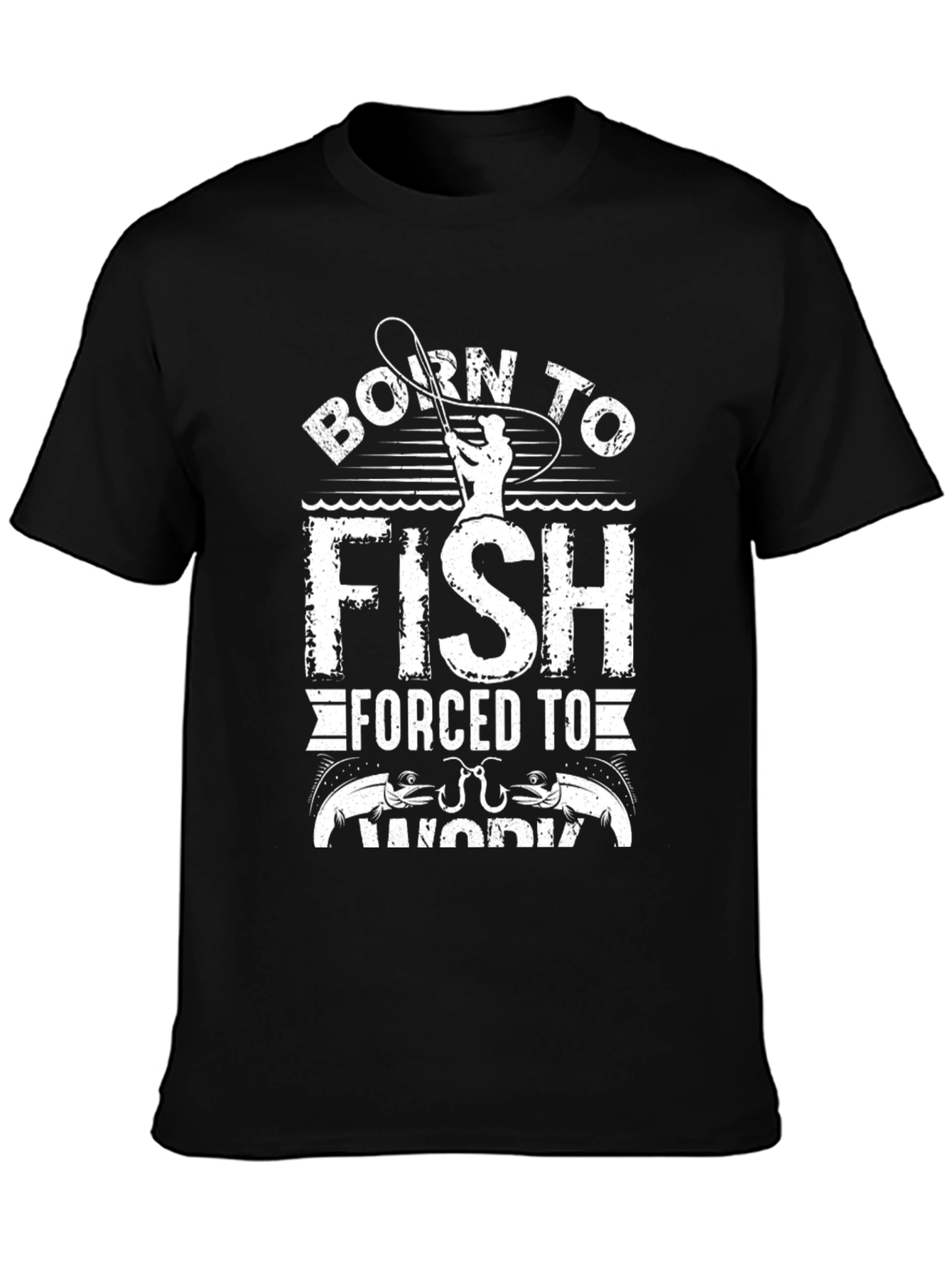 Born to Fish T-Shirt - Angler Graphic Tee