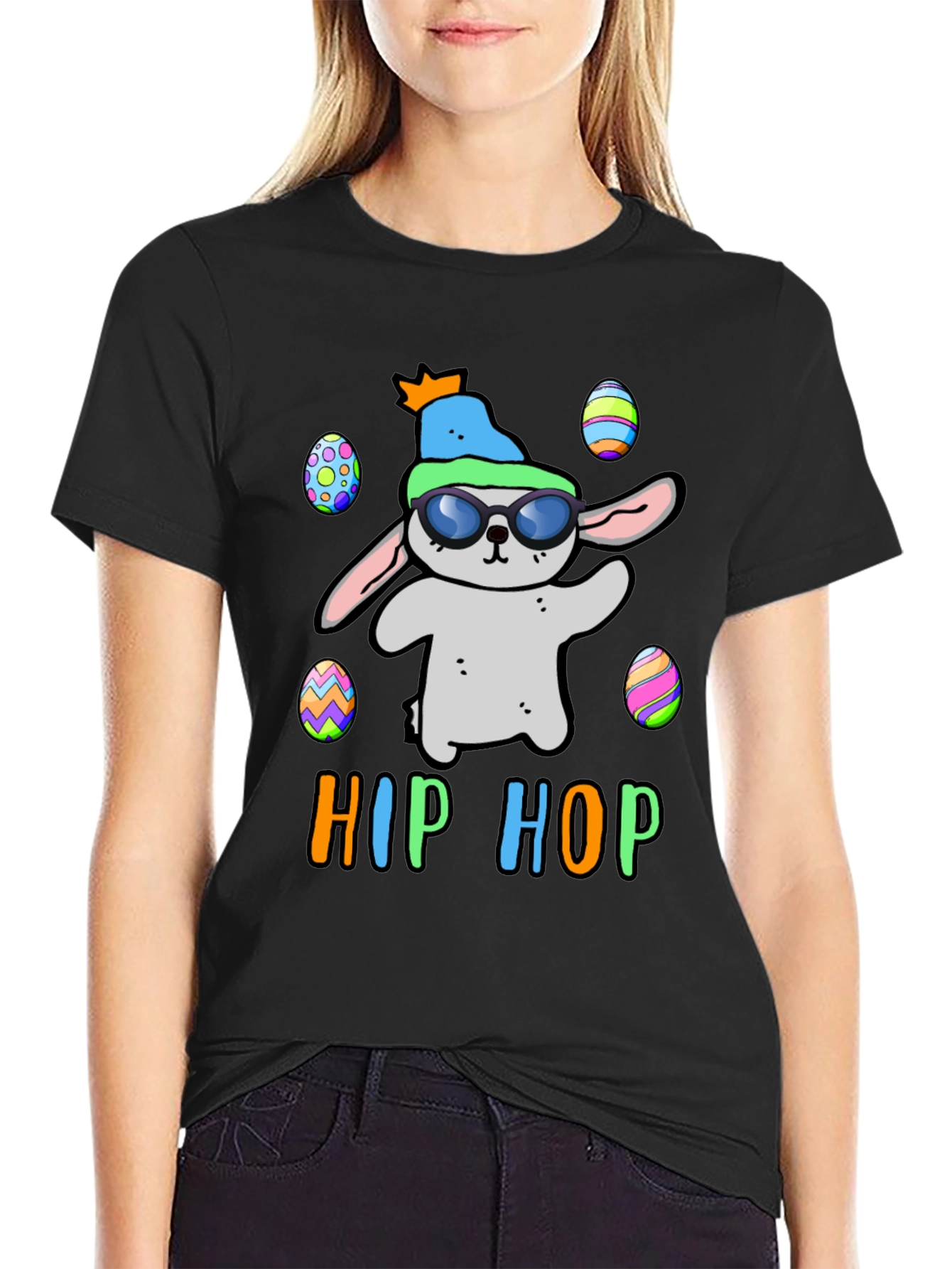 Hip Hop Easter Bunny T-Shirt