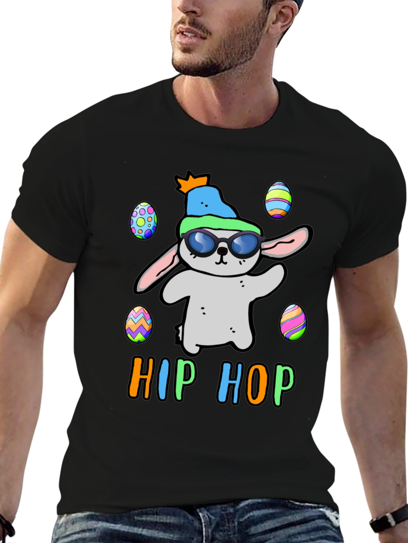 Hip Hop Easter Bunny T-Shirt