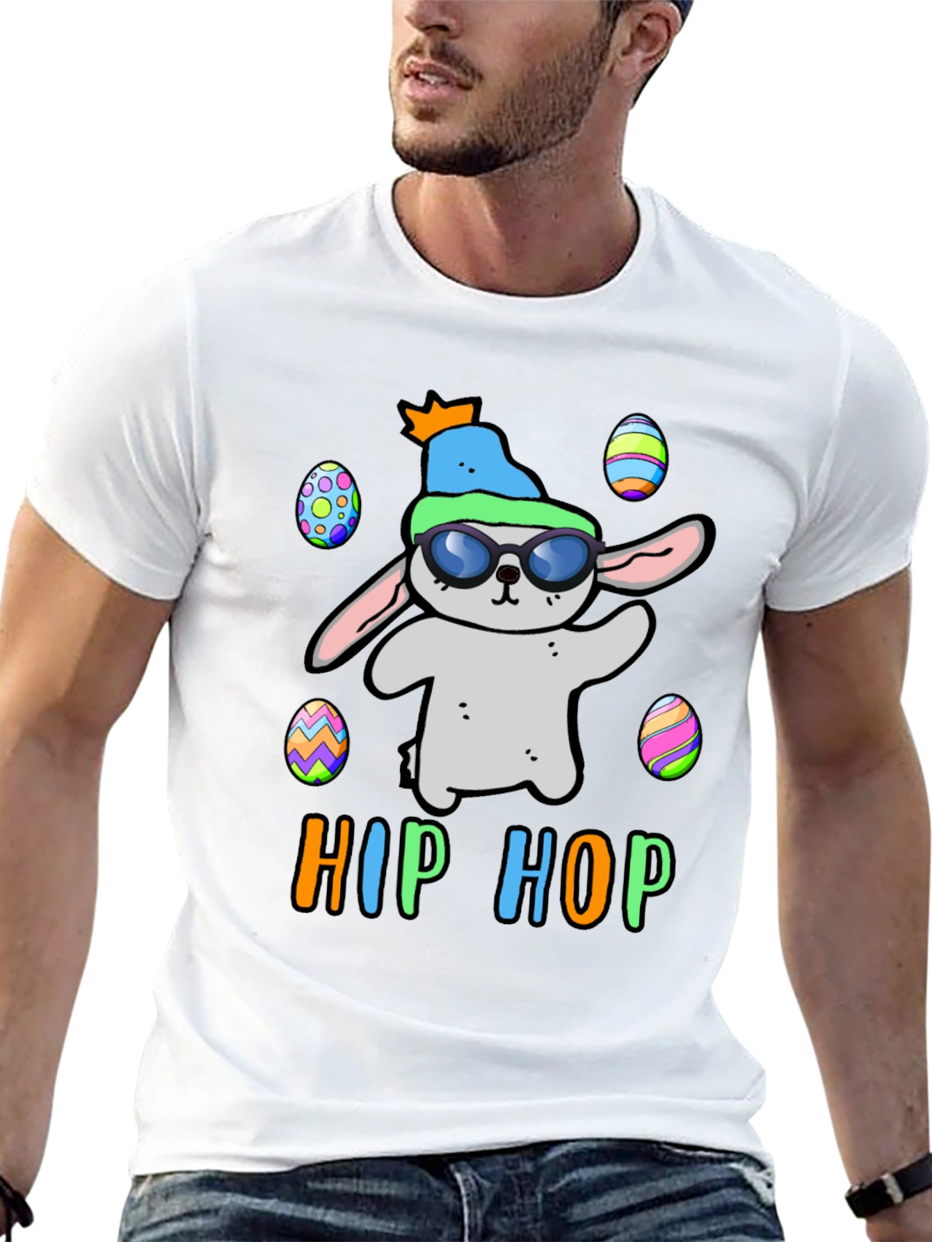 Hip Hop Easter Bunny T-Shirt
